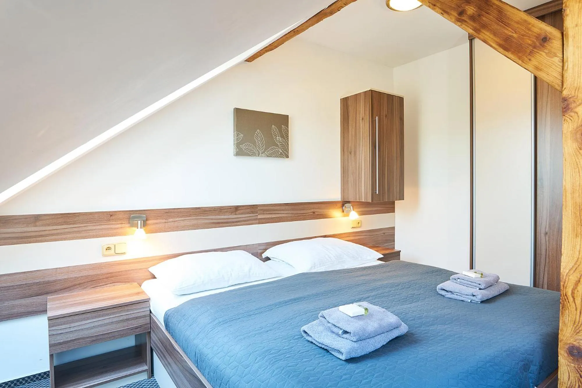 Property building, Bed in Wellness Hotel Kocanda