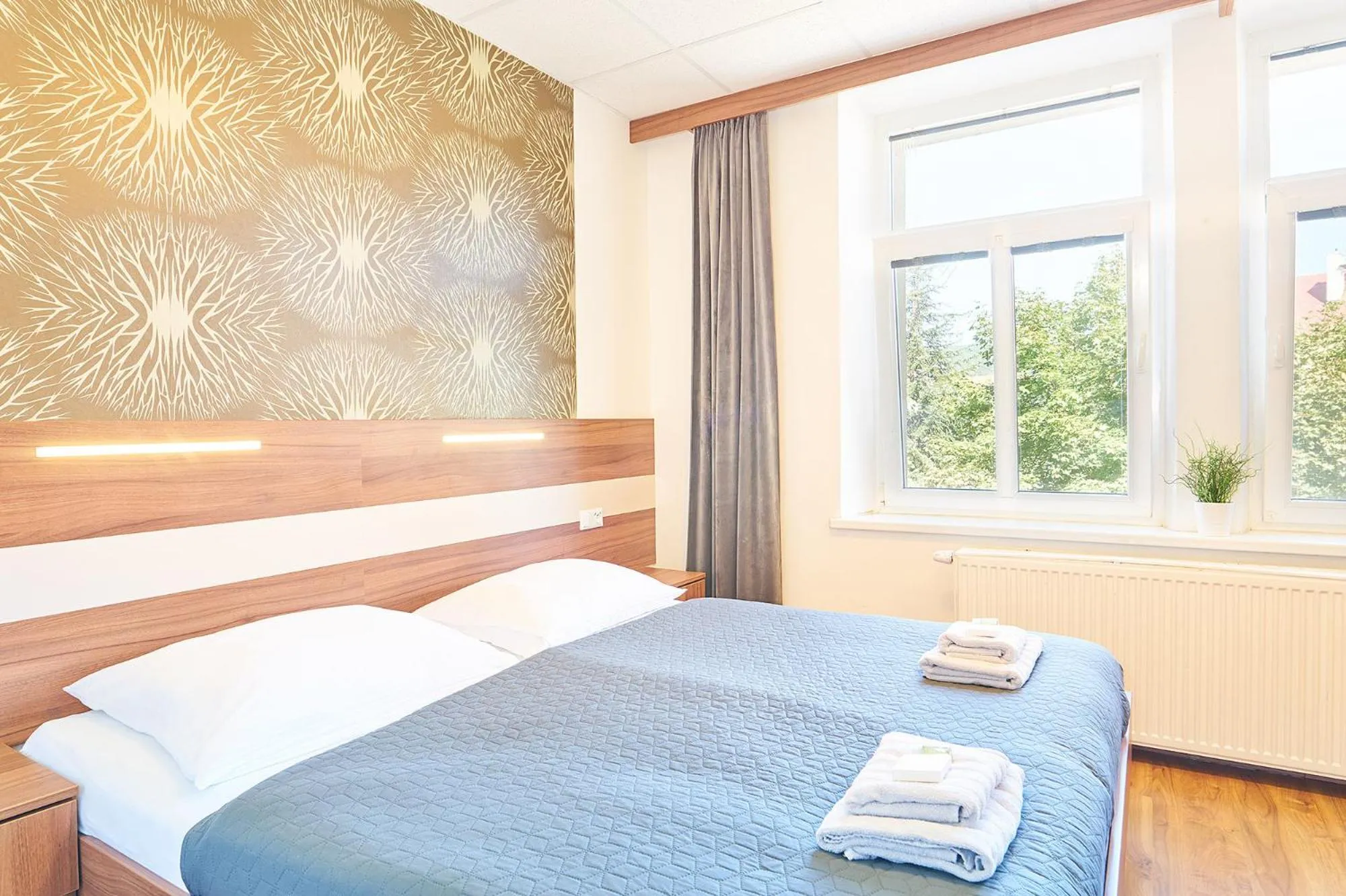 Property building, Bed in Wellness Hotel Kocanda