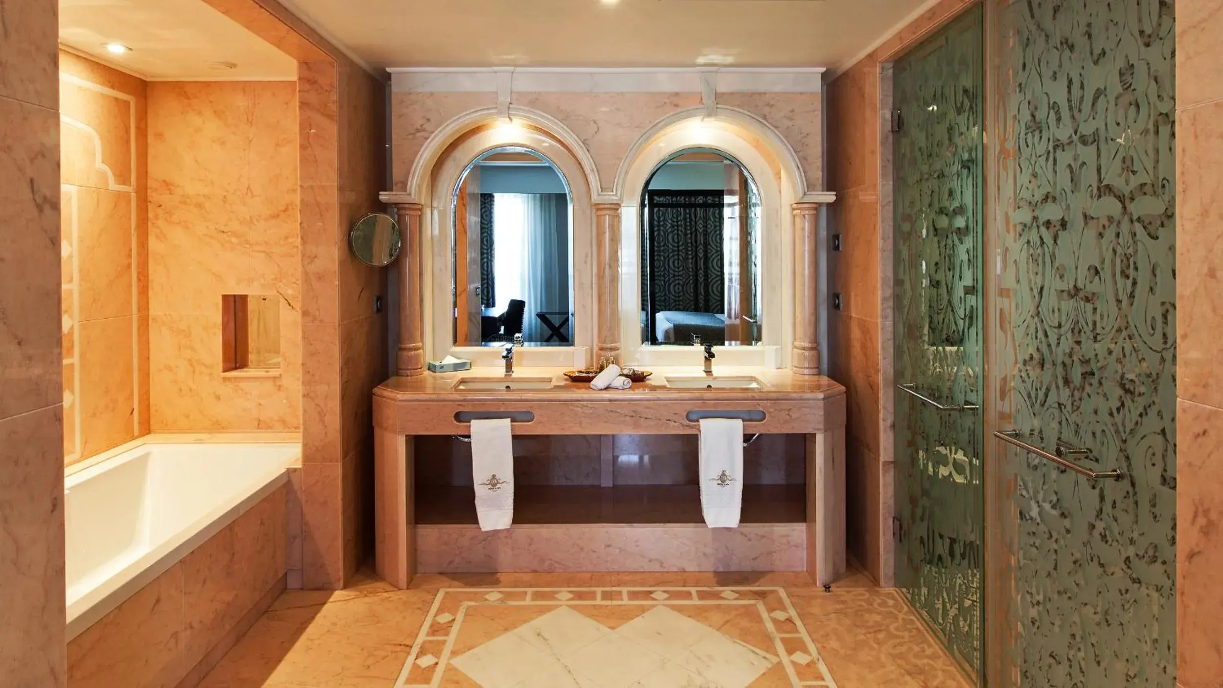 Bathroom in Alentejo Marmòris Hotel & Spa Bathroom in Alentejo Marmòris Hotel & Spa