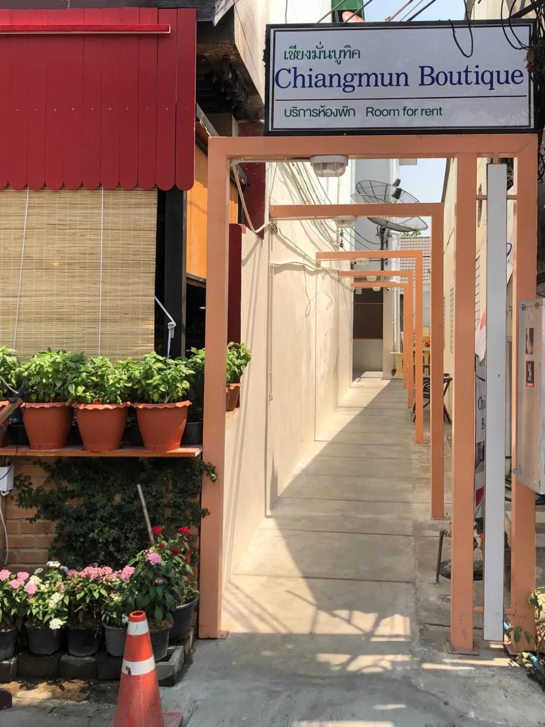 Facade/entrance in Chiangmun Boutique