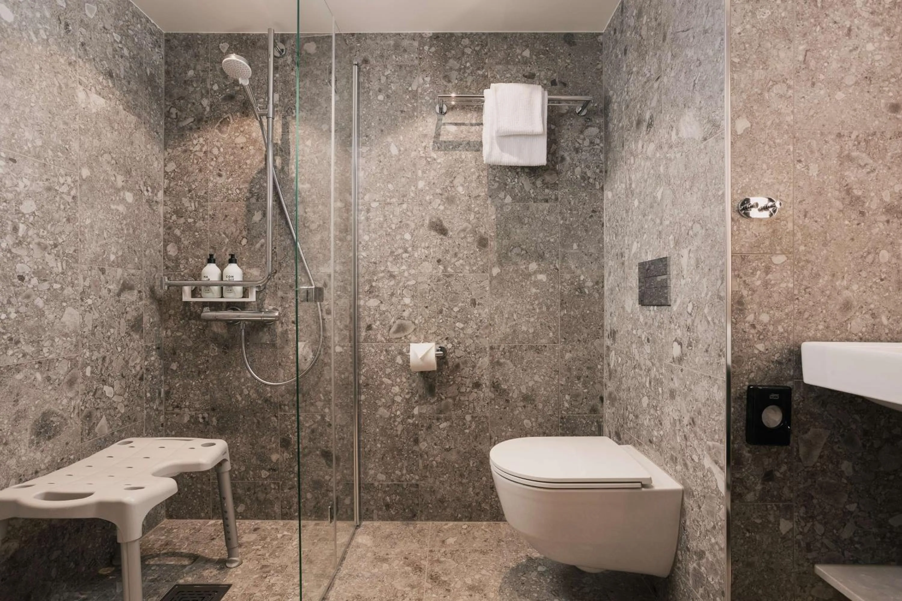 Shower in Scandic Gardermoen