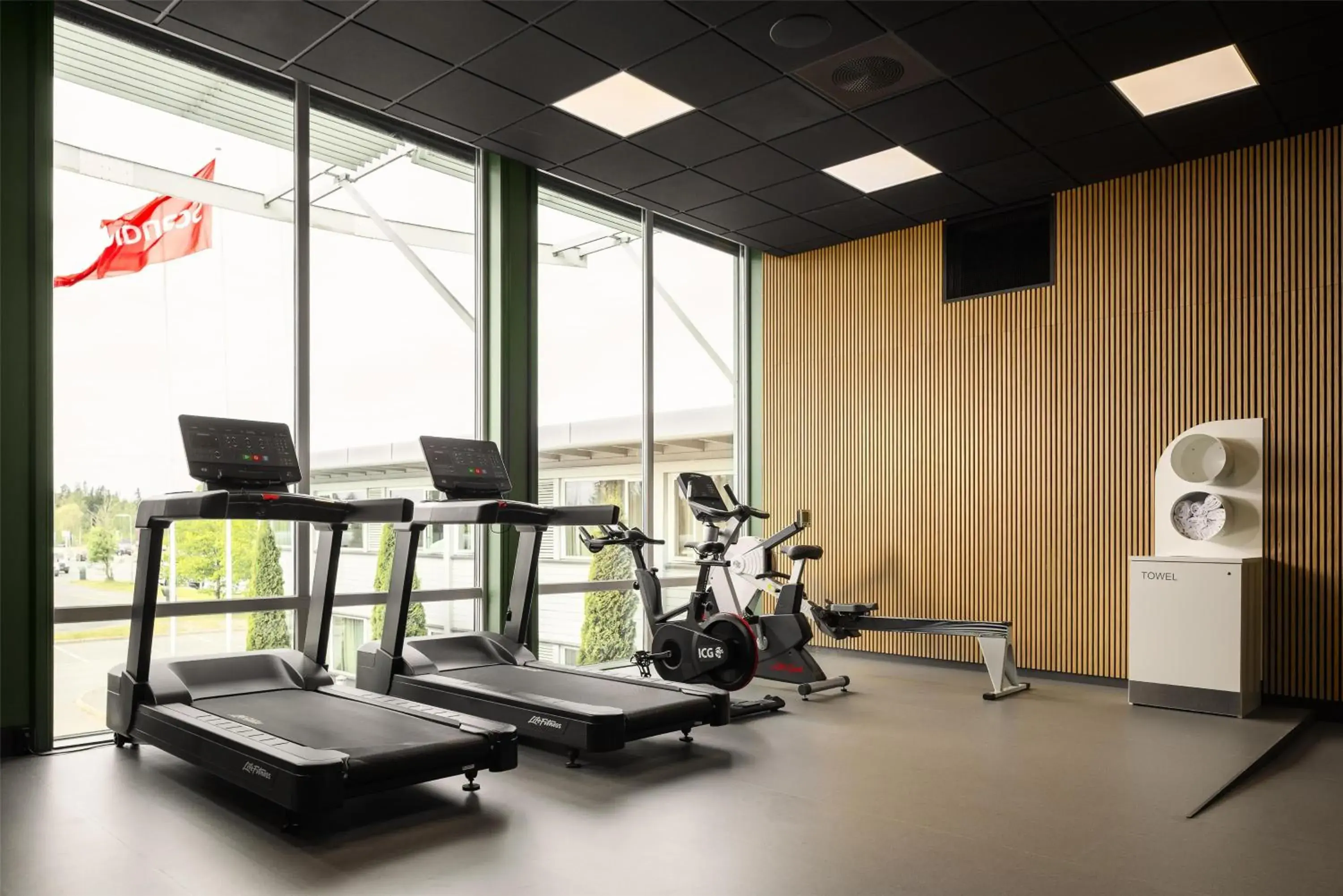 Fitness centre/facilities in Scandic Gardermoen Fitness centre/facilities in Scandic Gardermoen