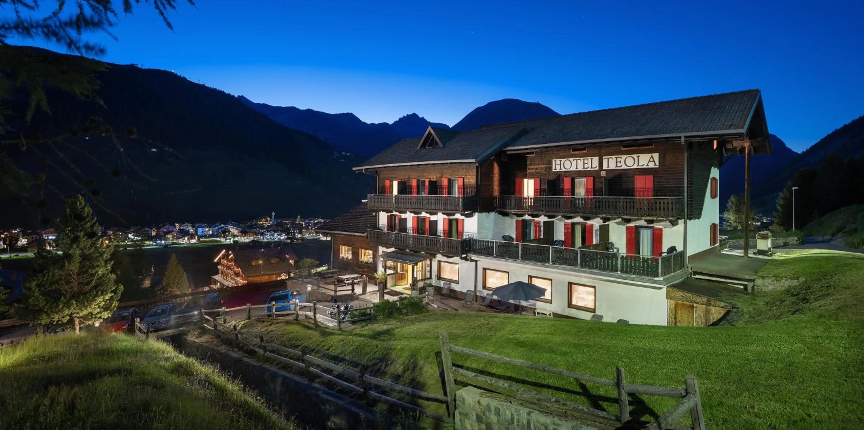 Property building in Hotel Teola