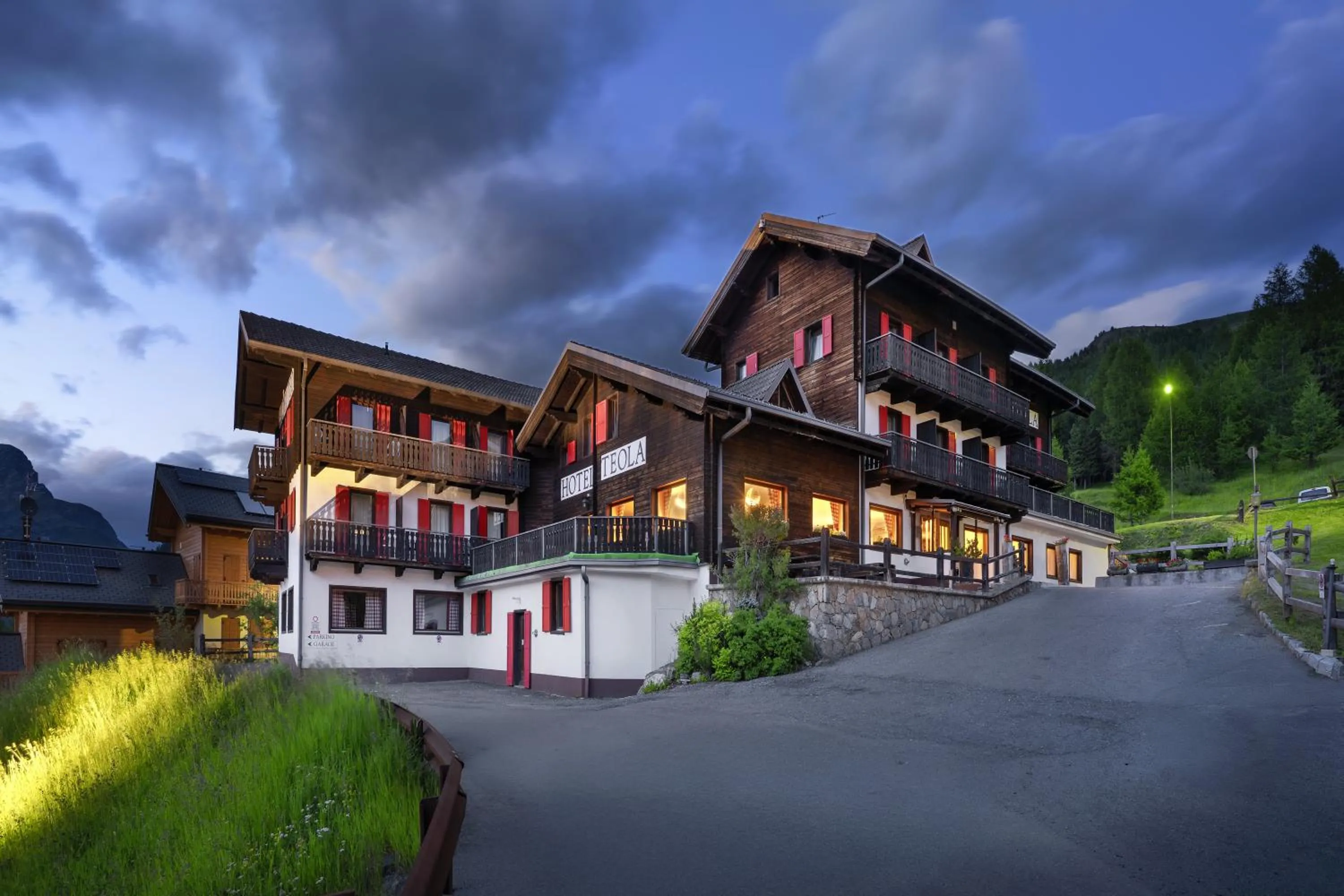 Property building in Hotel Teola