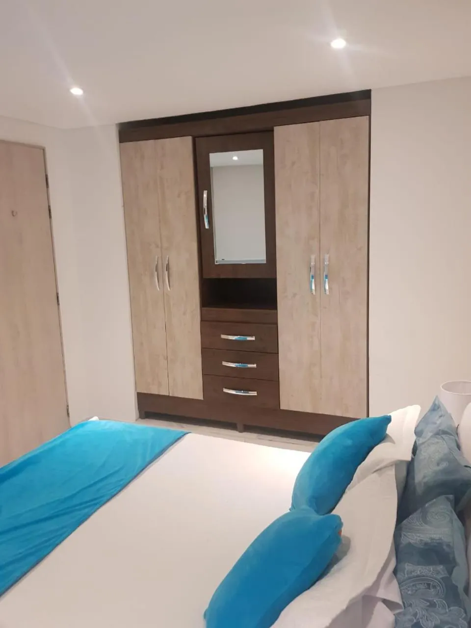 Bed in Apartamento Vista al Mar Cartagena