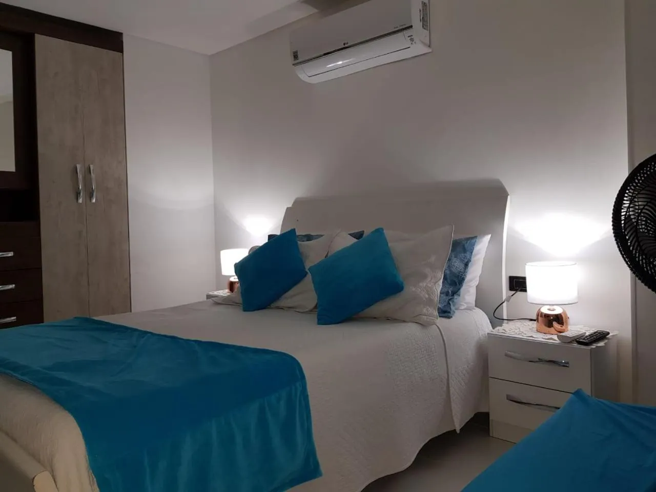 Bed in Apartamento Vista al Mar Cartagena