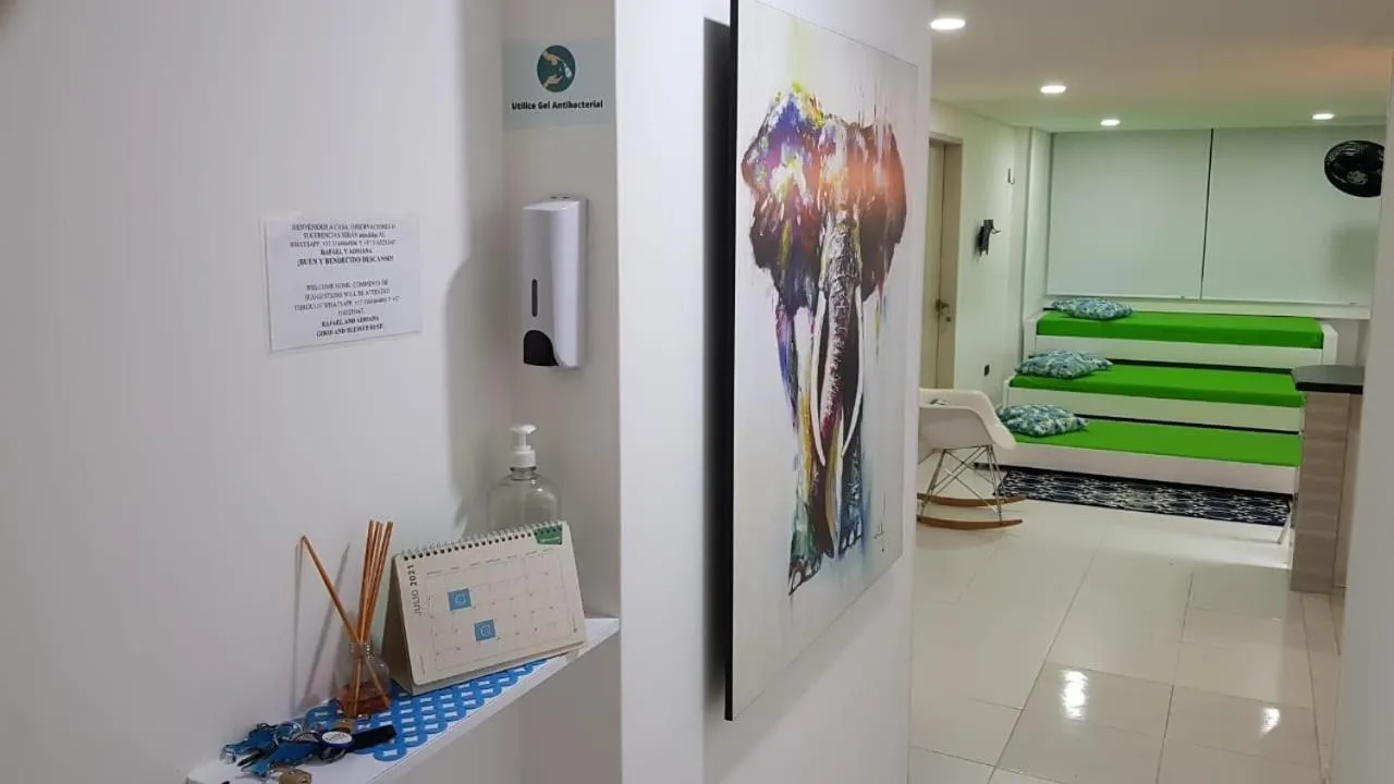 Bed in Apartamento Vista al Mar Cartagena