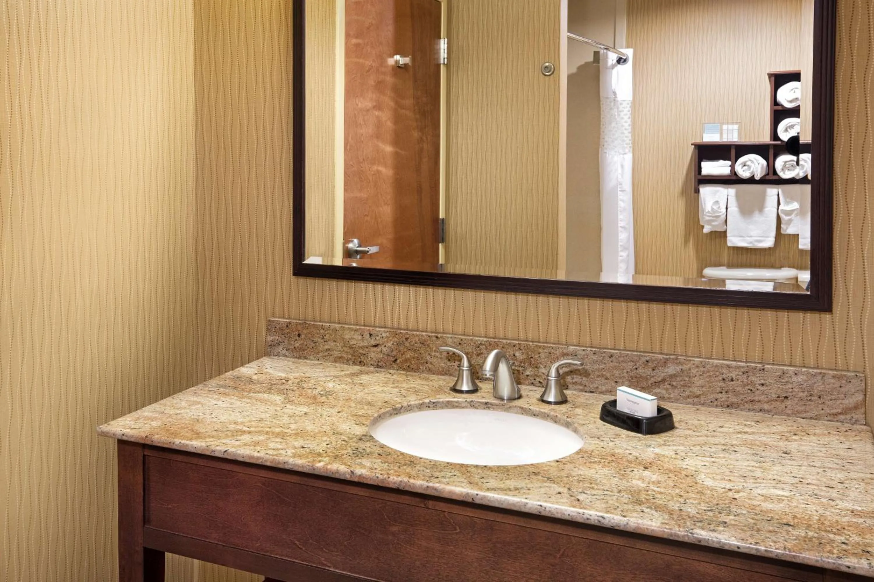 Bathroom in Hampton Inn West Palm Beach Central Airport