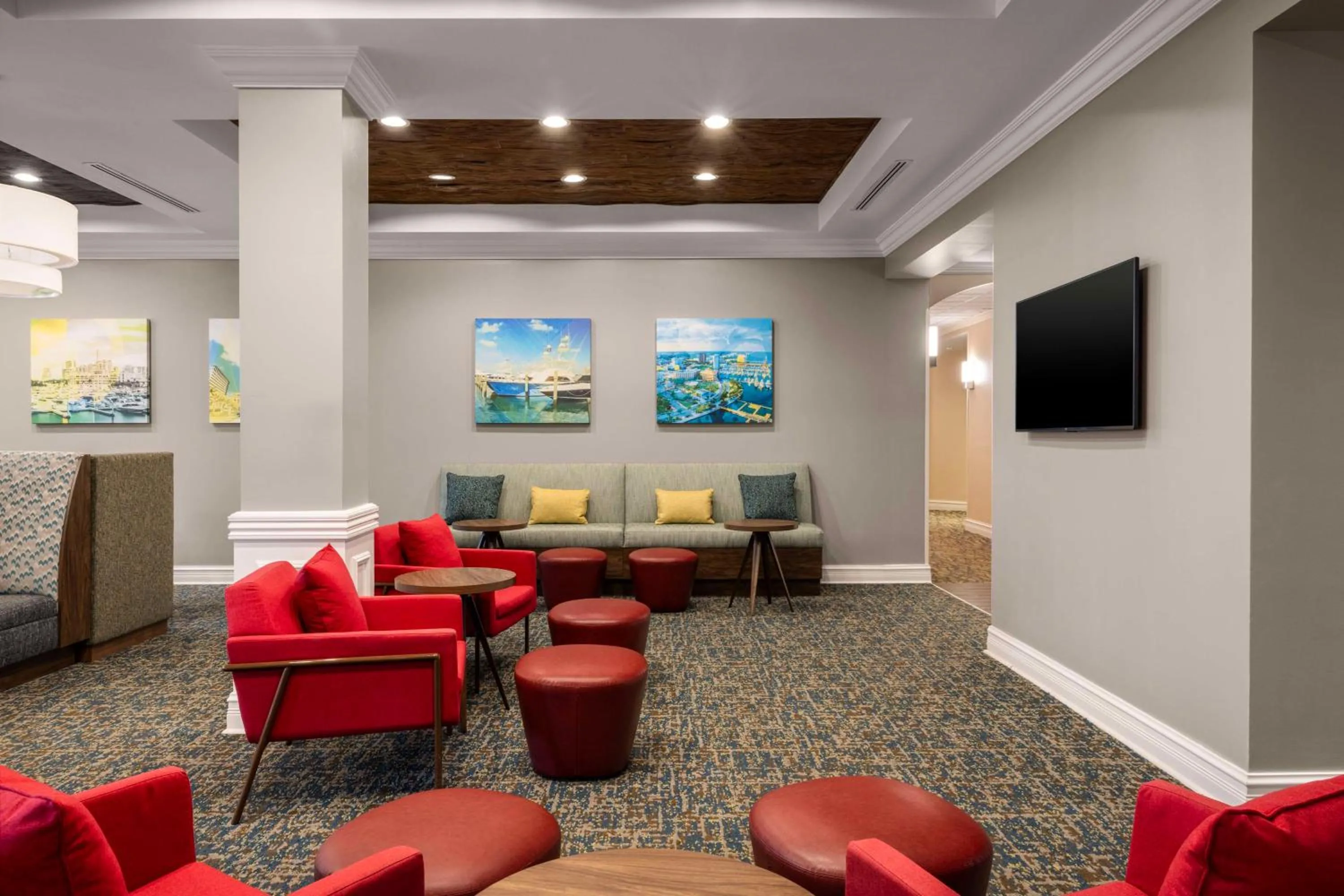 Lobby or reception in Hampton Inn West Palm Beach Central Airport