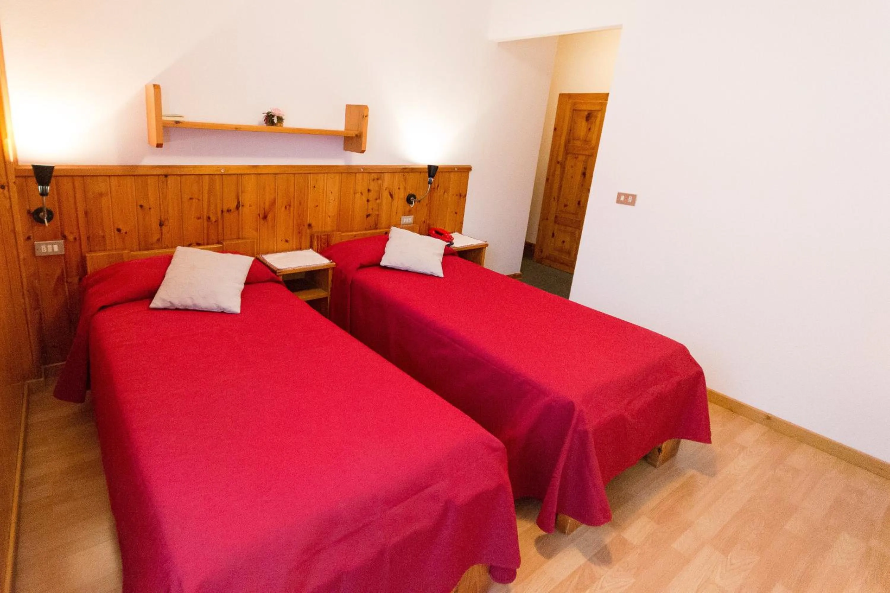 Bed in Meublé Albergo Dante