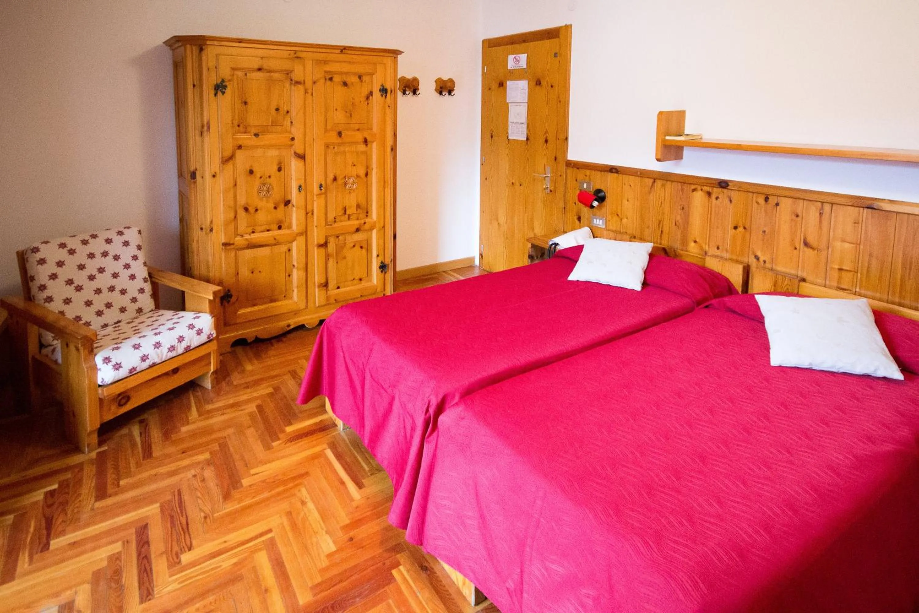 Bed in Meublé Albergo Dante