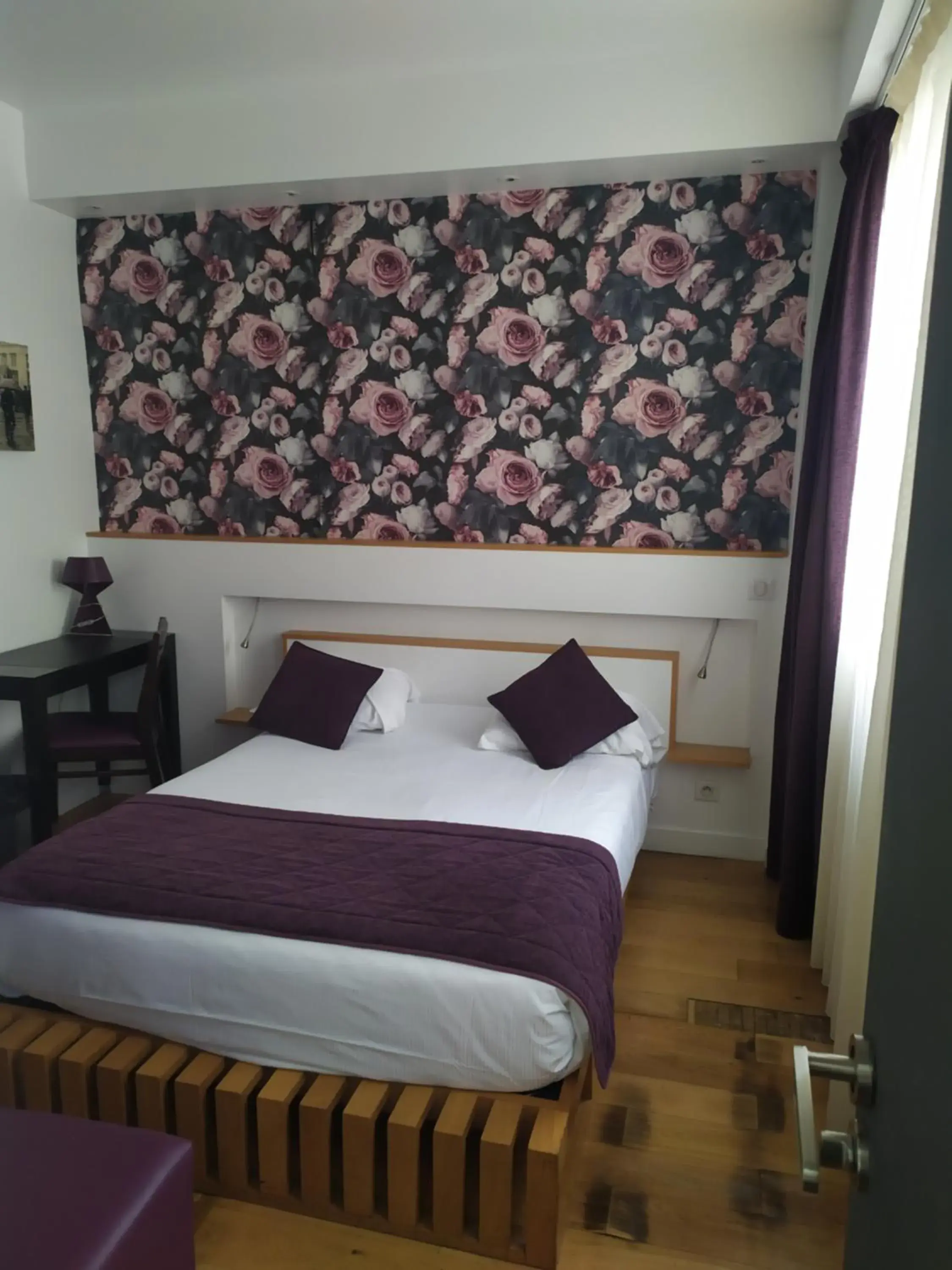 Bed in Hôtel Ambre