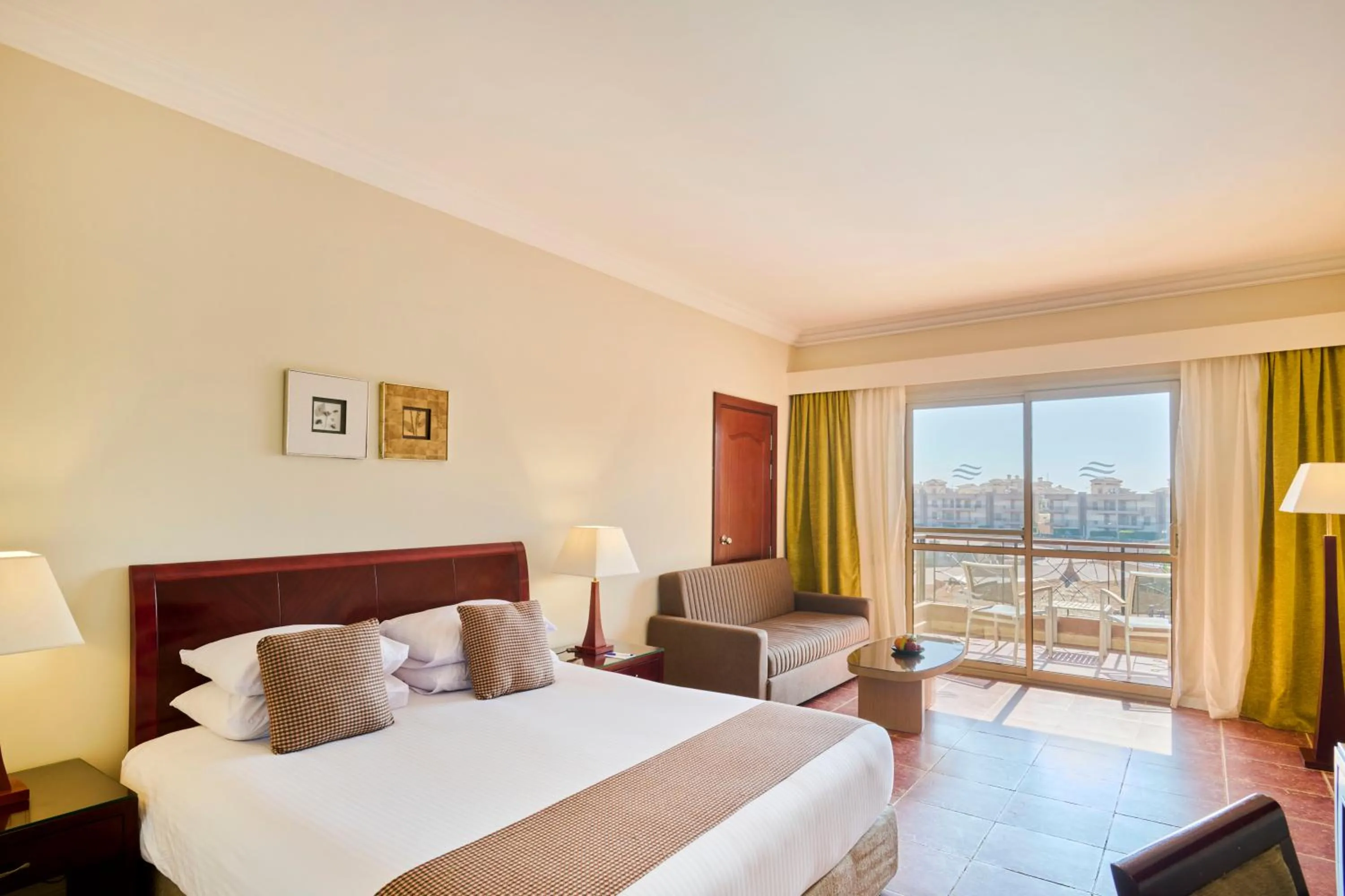 Bedroom, Bed in Coral Sea Beach and Aqua Park