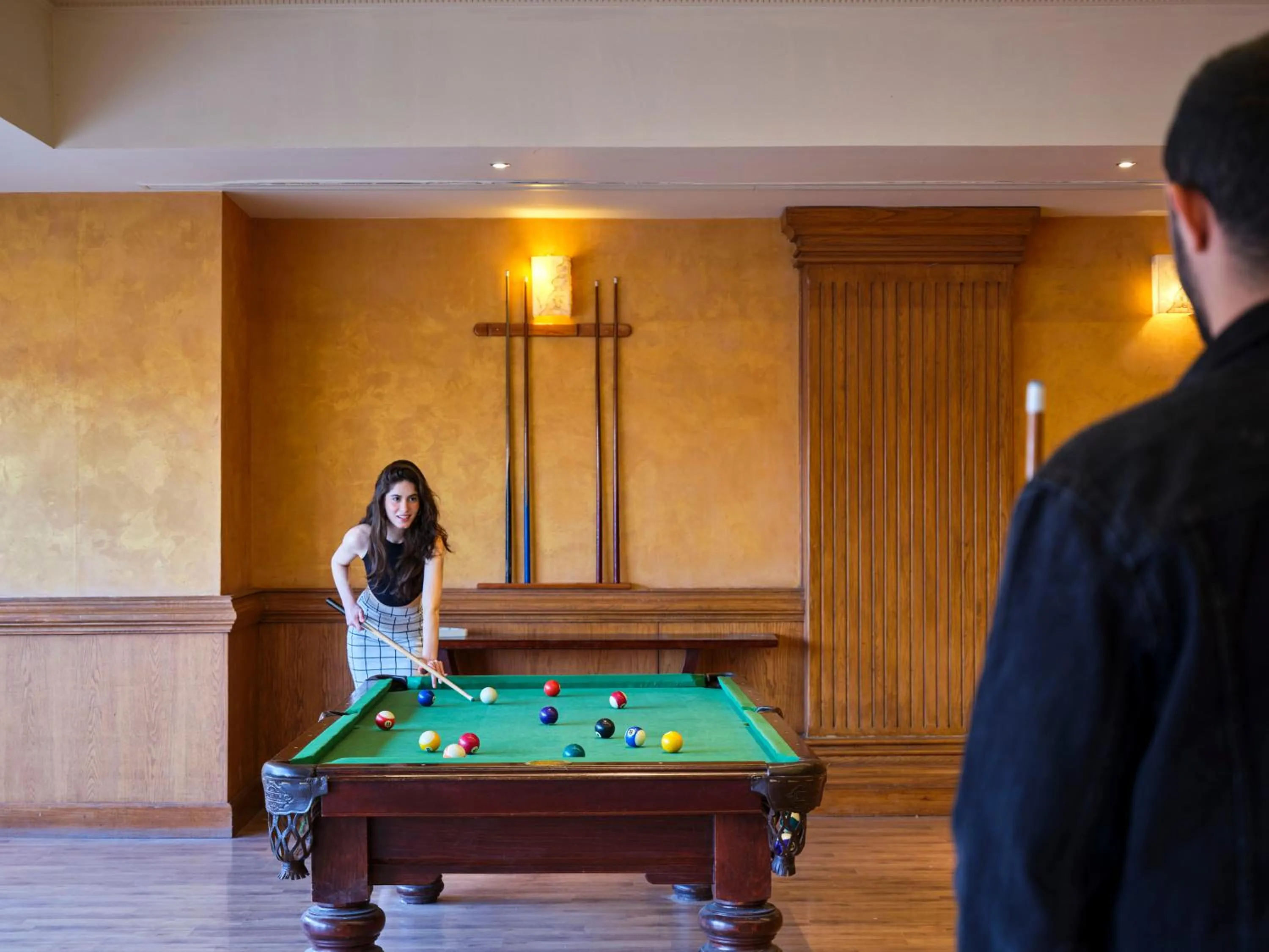 Billiard in Coral Sea Beach and Aqua Park