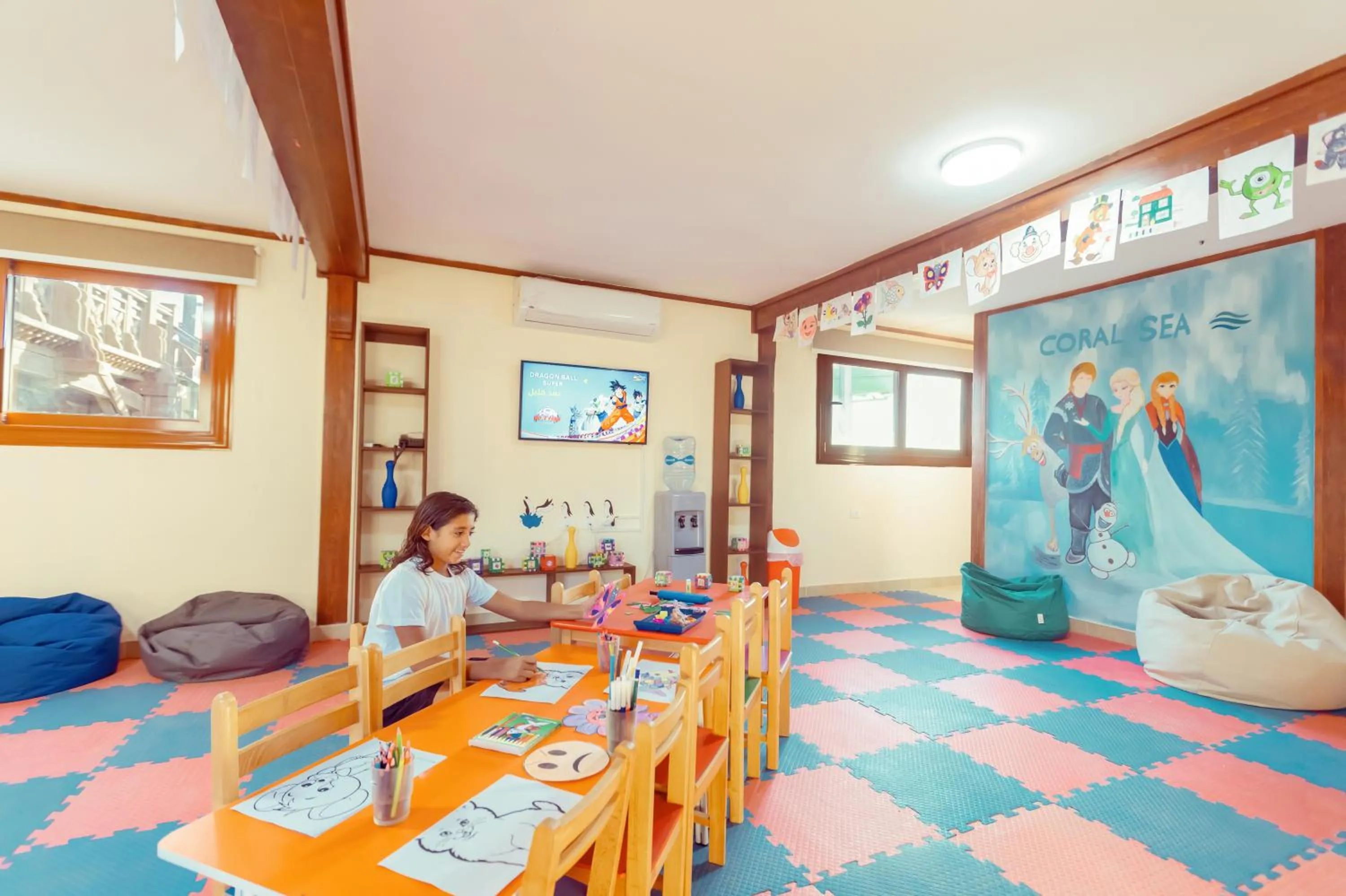 Kids's club in Coral Sea Beach and Aqua Park