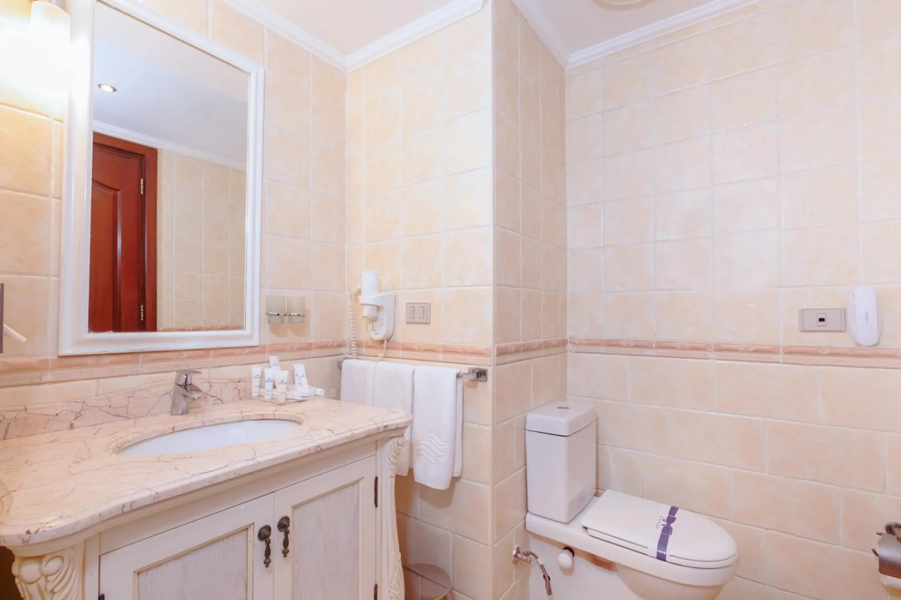 Bathroom in Coral Sea Beach and Aqua Park Bathroom in Coral Sea Beach and Aqua Park