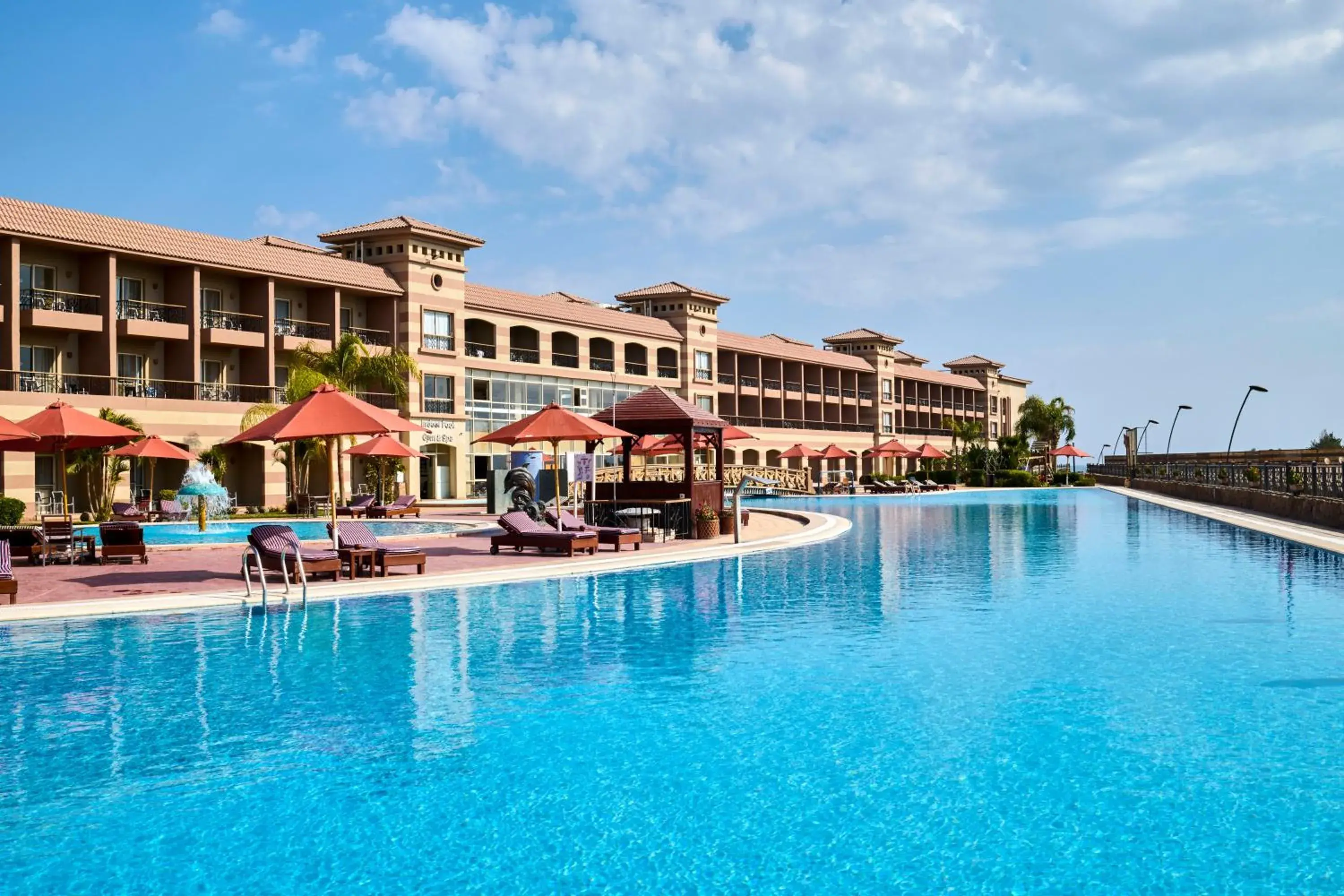 Swimming pool in Coral Sea Beach and Aqua Park Swimming pool in Coral Sea Beach and Aqua Park