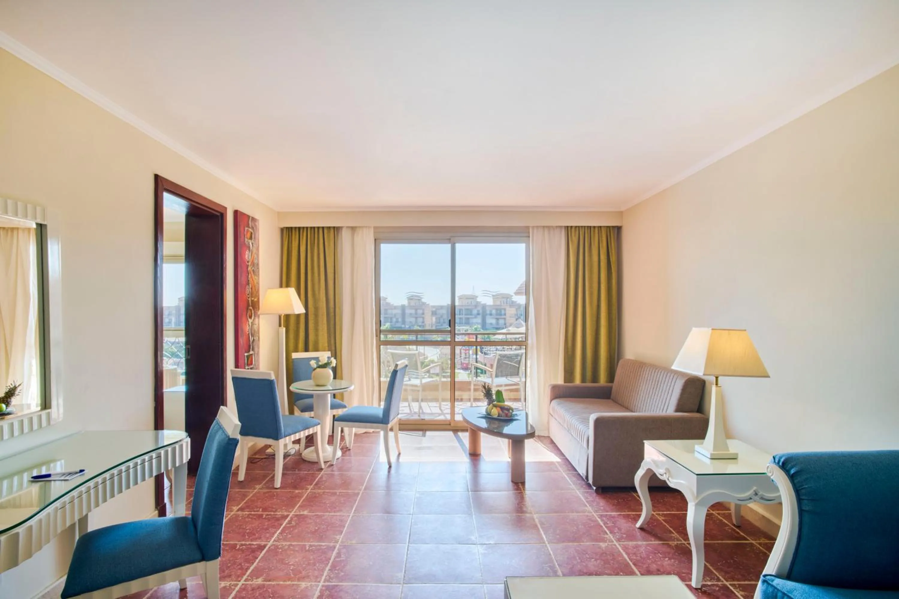 Living room in Coral Sea Beach and Aqua Park