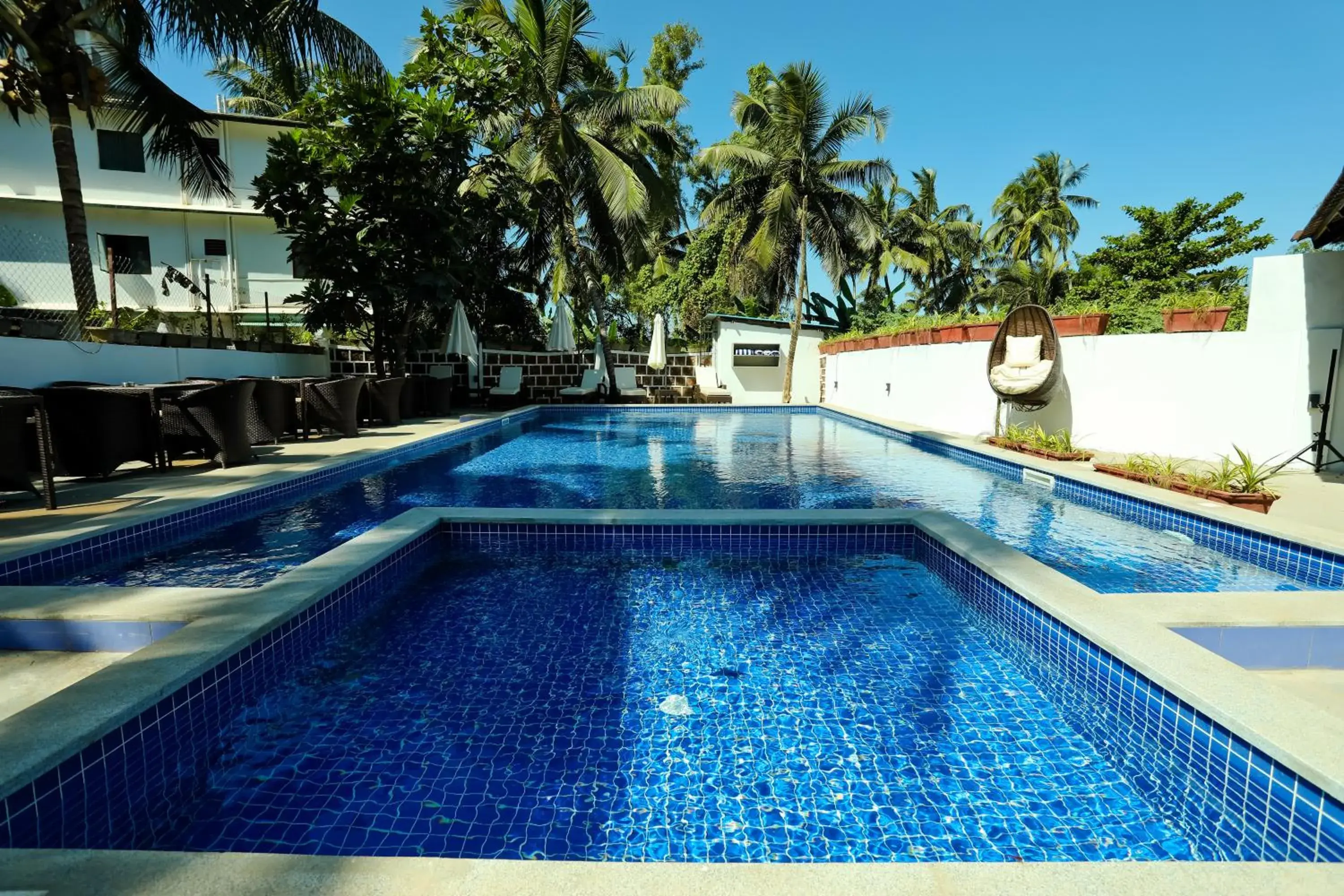 Swimming pool in Amara Grand Baga,Goa Swimming pool in Amara Grand Baga,Goa