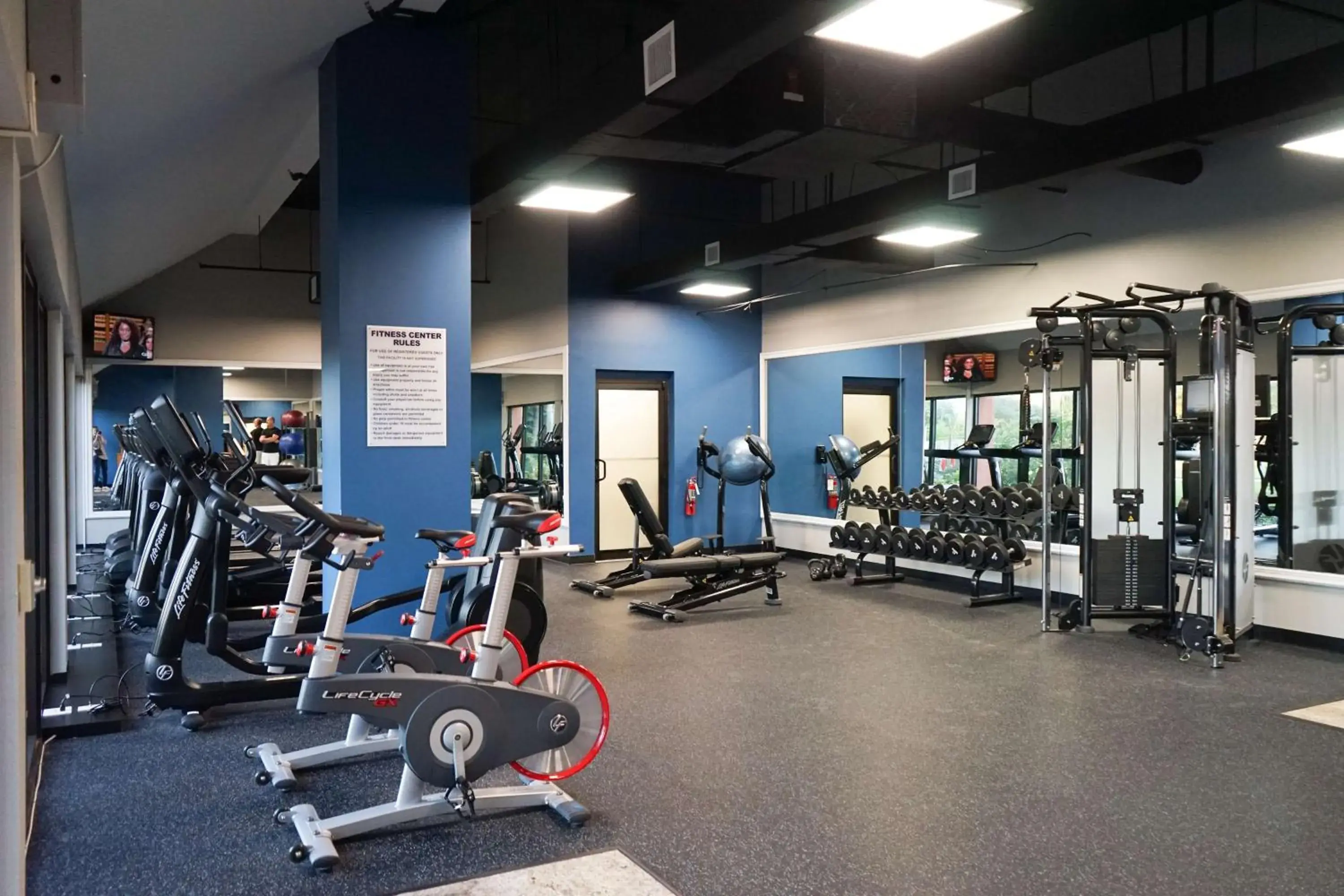 Fitness centre/facilities in Hilton Palm Beach PBI Fitness centre/facilities in Hilton Palm Beach PBI
