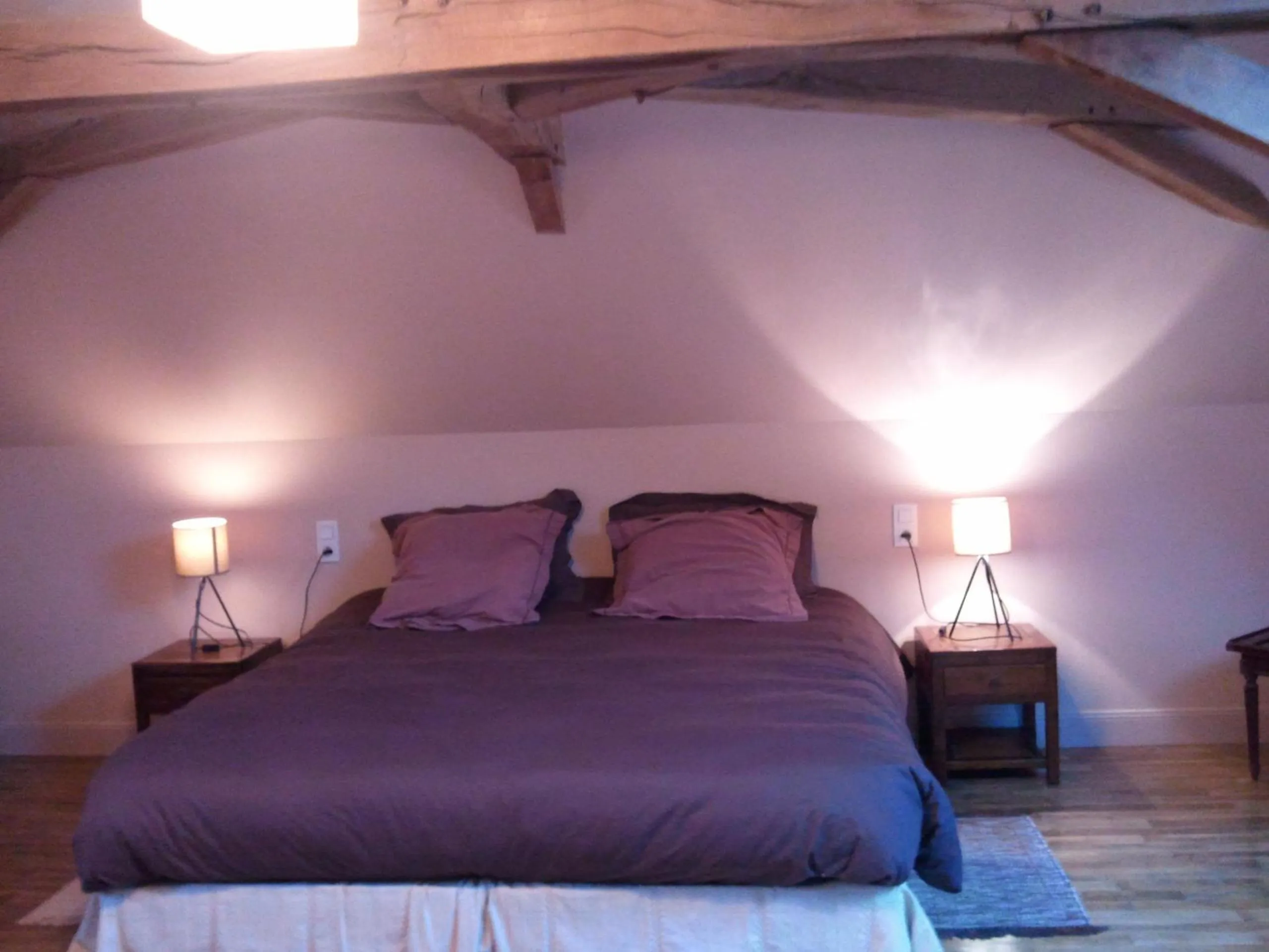 Bed in Chambres d'Hôtes Les Ifs