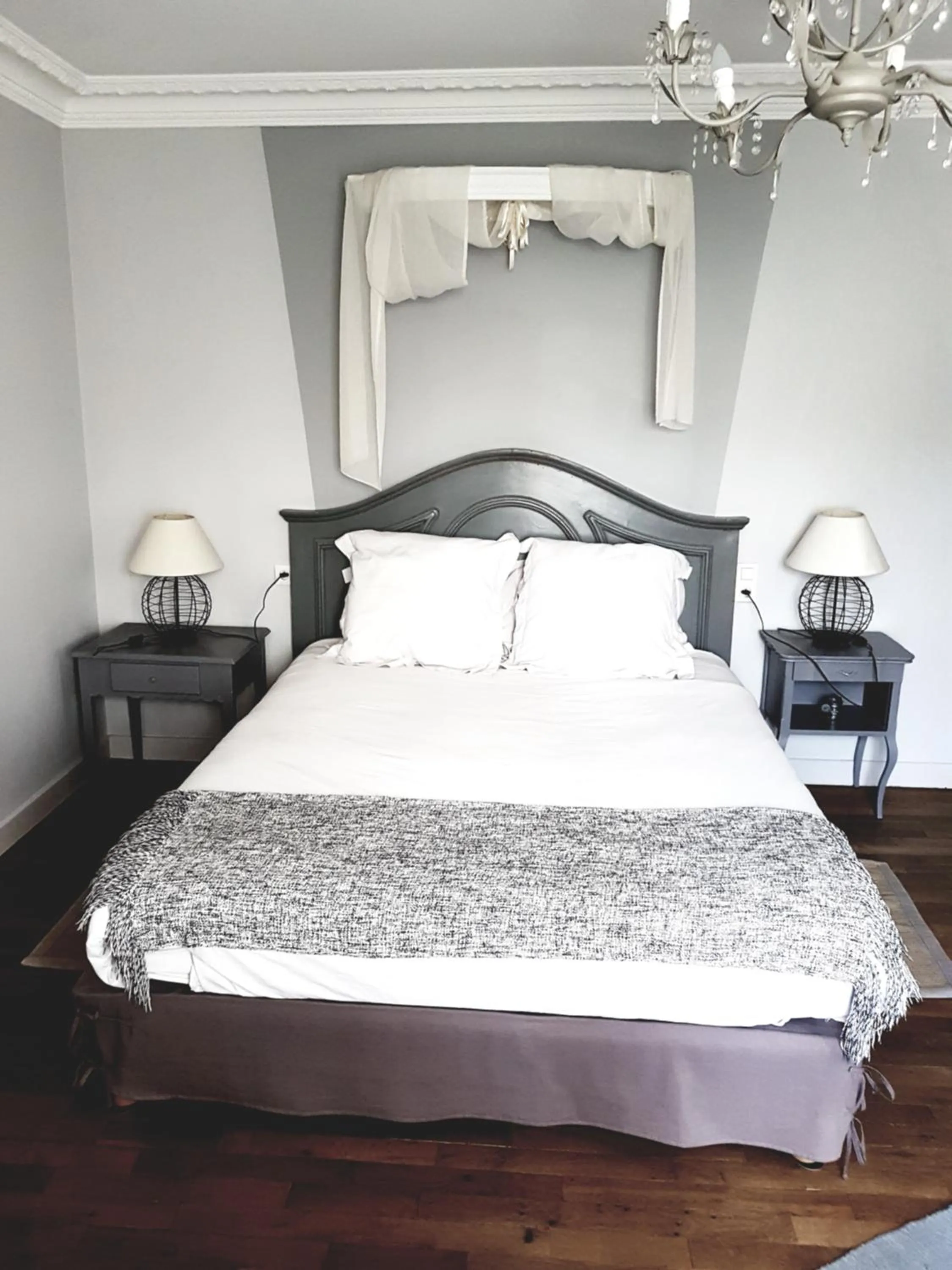 Bed in Chambres d'Hôtes Les Ifs