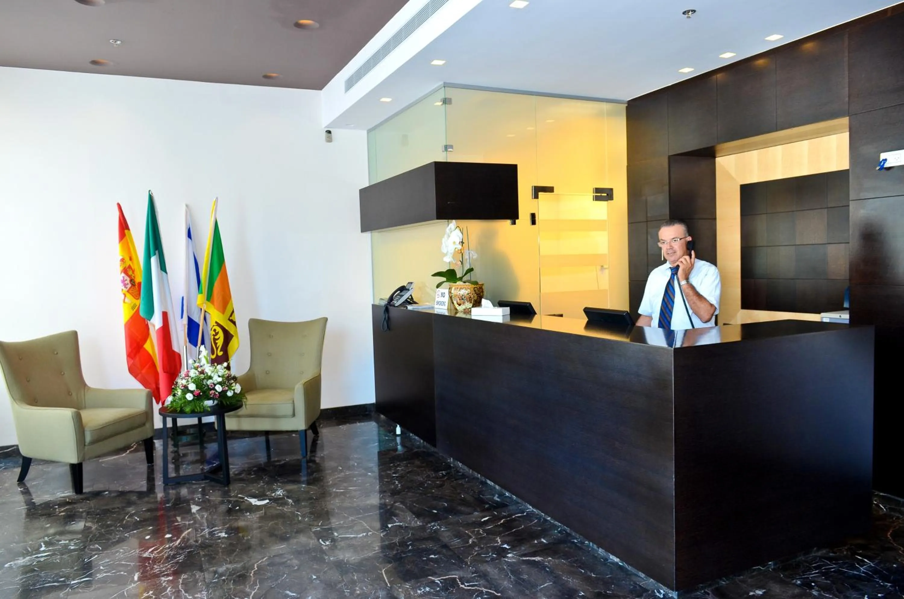 Staff in Golden Crown Old City Hotel