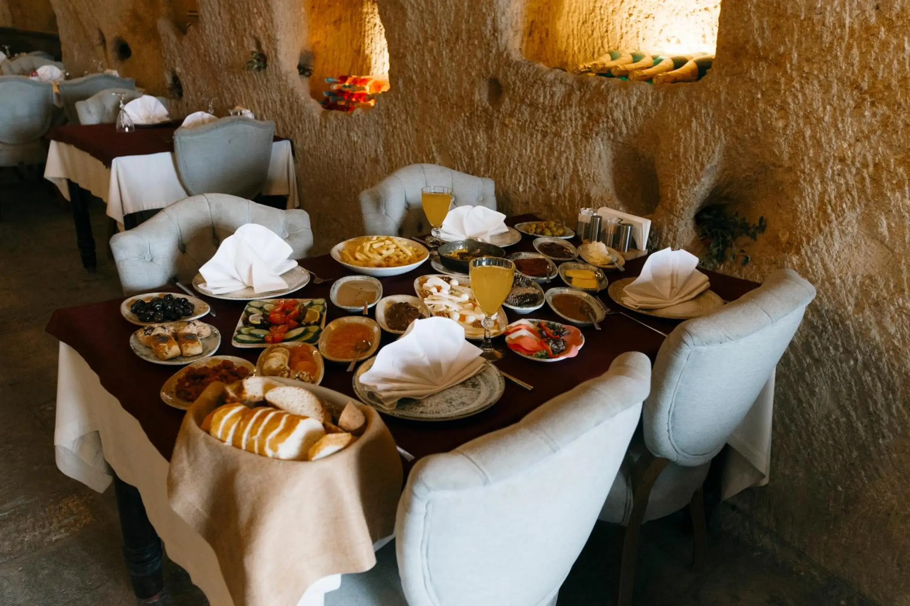 Food and drinks in Dere Suites Cappadocia Food and drinks in Dere Suites Cappadocia