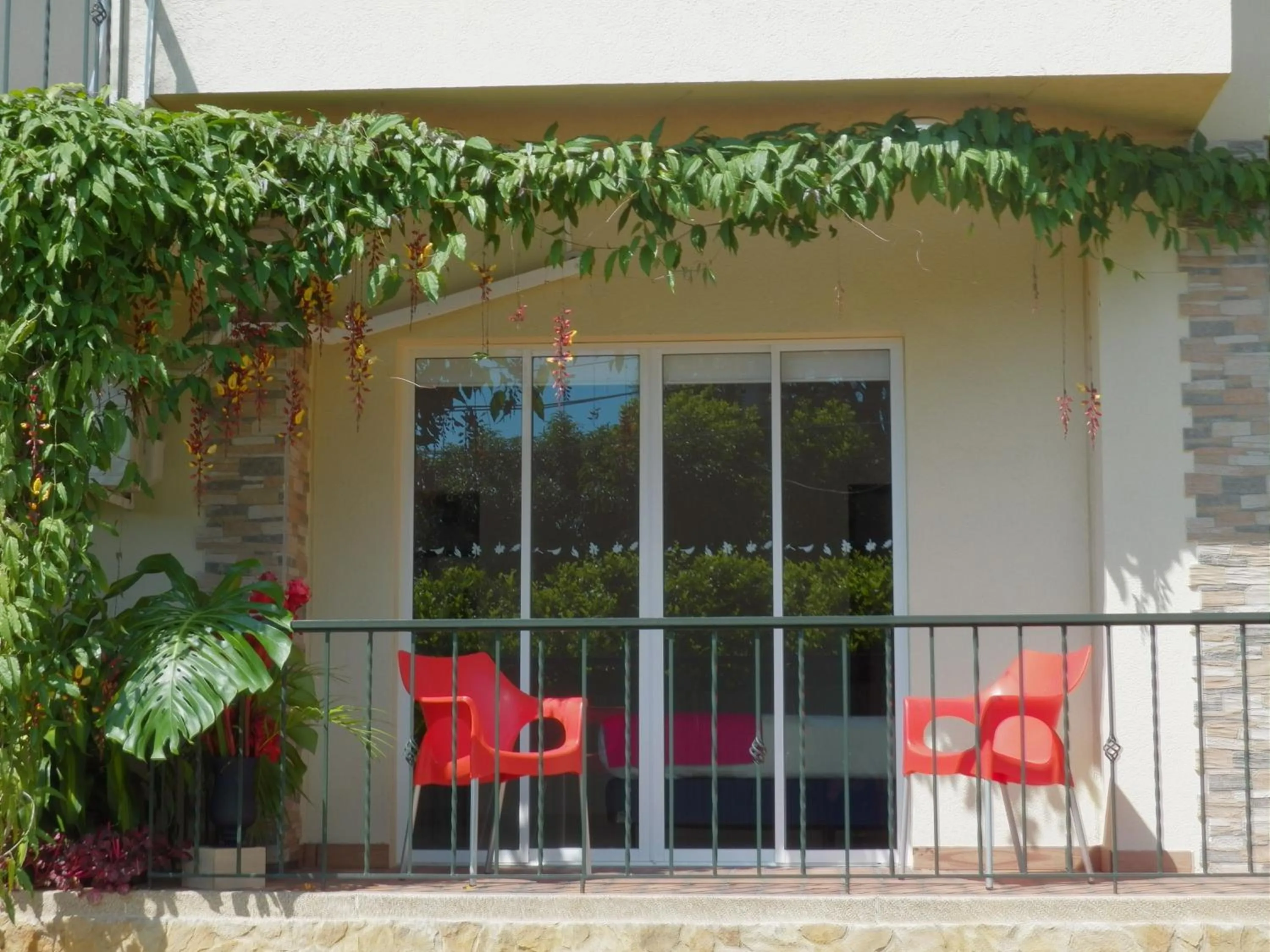 Balcony/Terrace in Hotel Campestre Santa Monica Pance