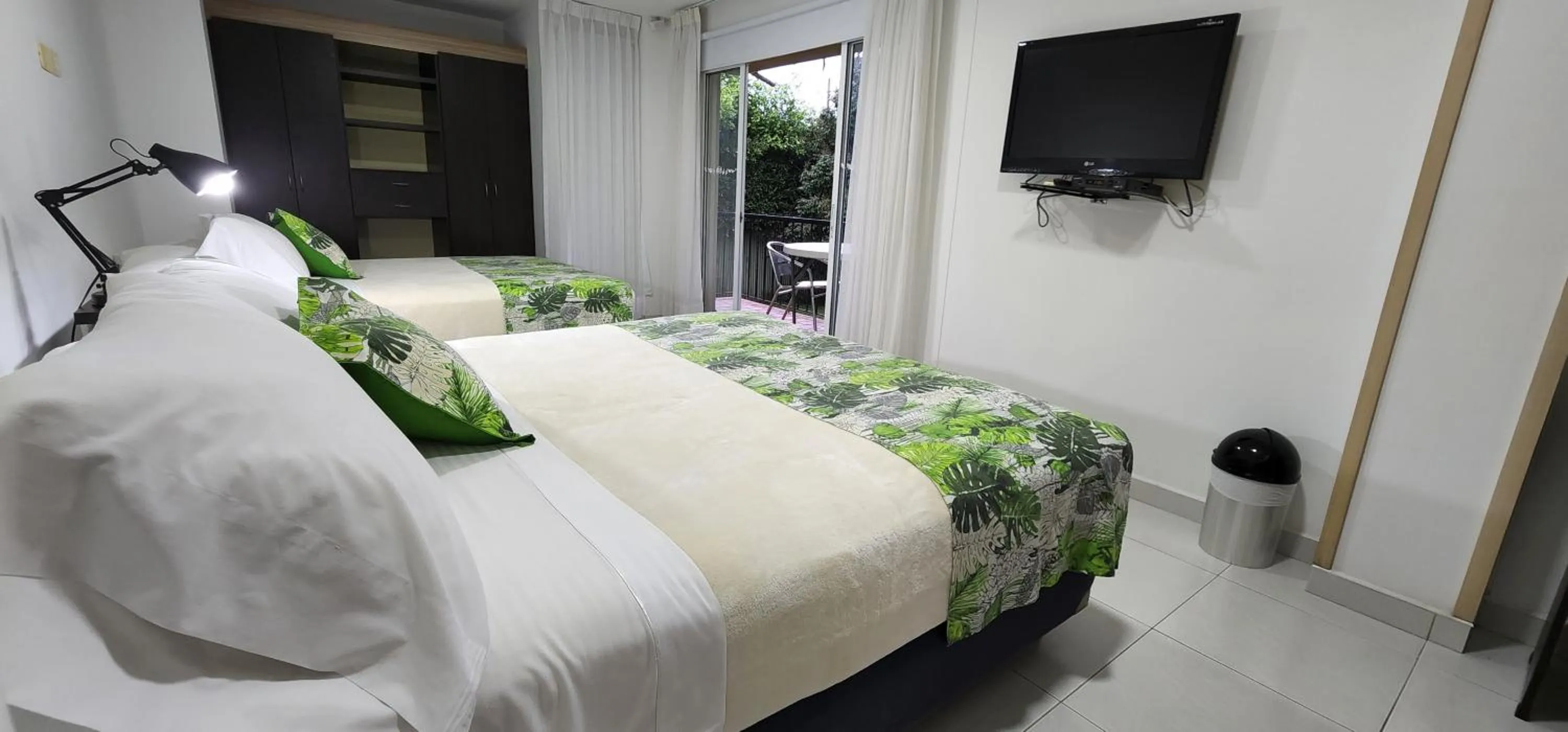 Bed in Hotel Campestre Santa Monica Pance