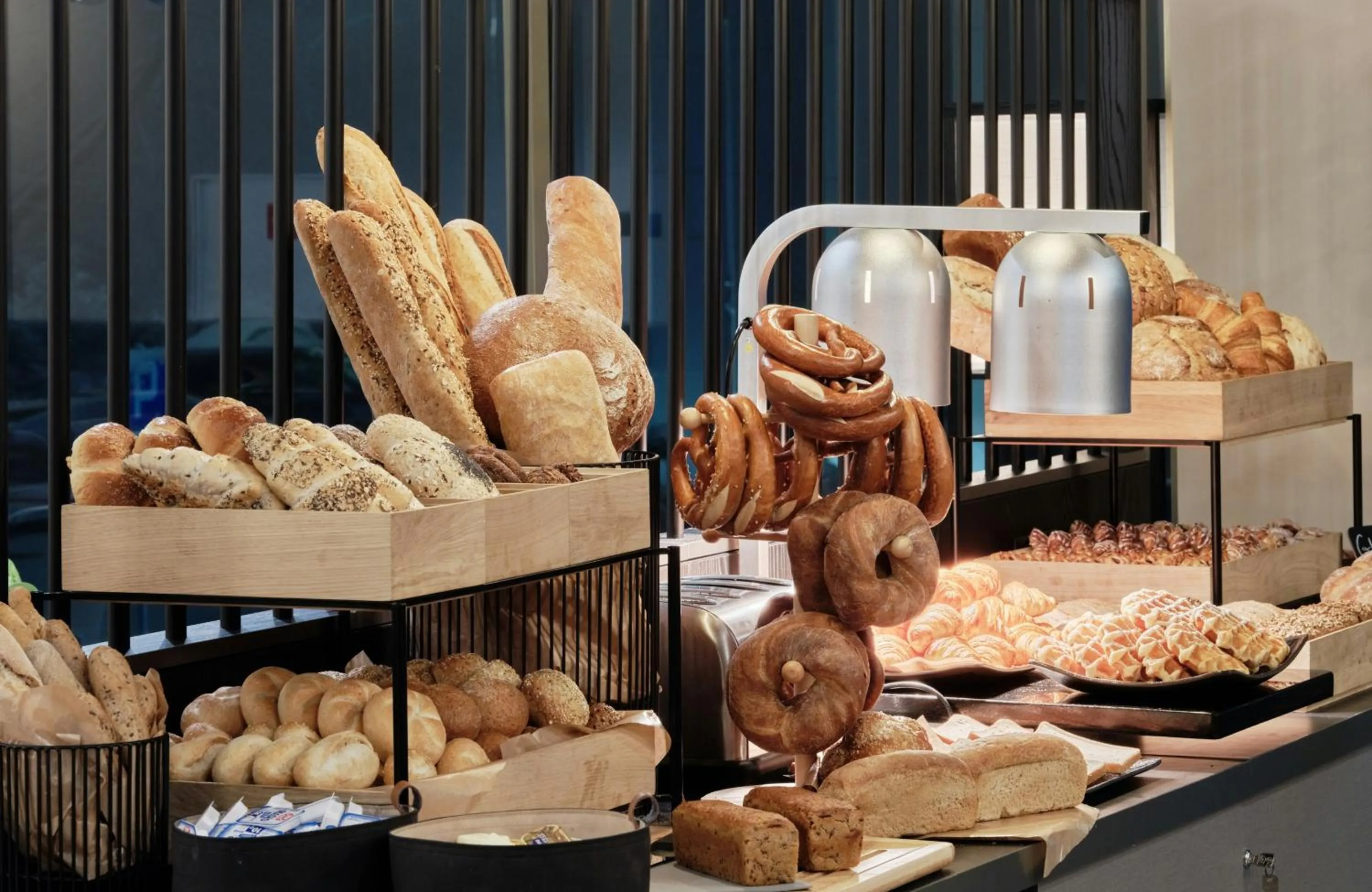 Buffet breakfast in Leonardo Royal Hotel Warsaw