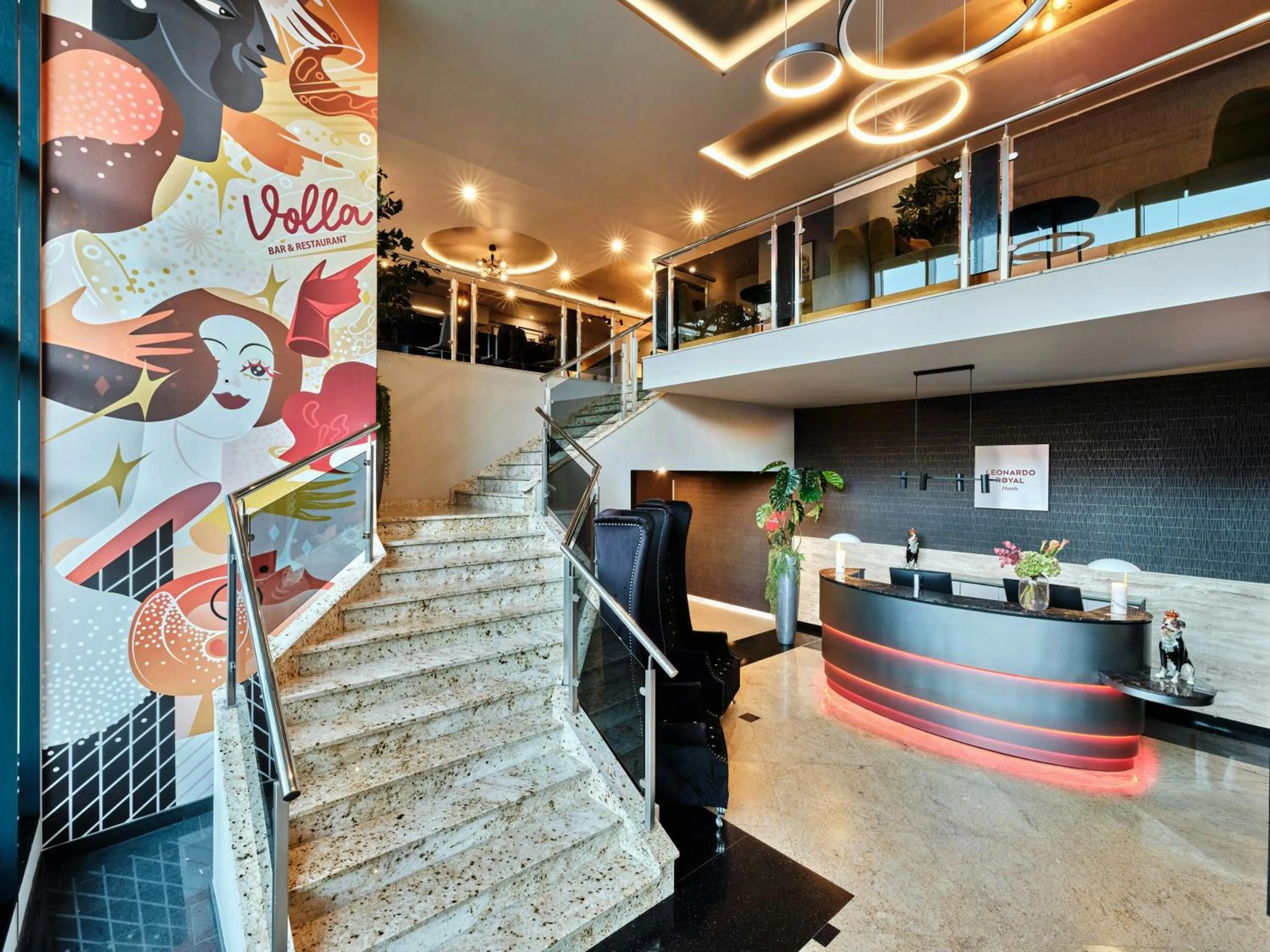 Lobby or reception in Leonardo Royal Hotel Warsaw