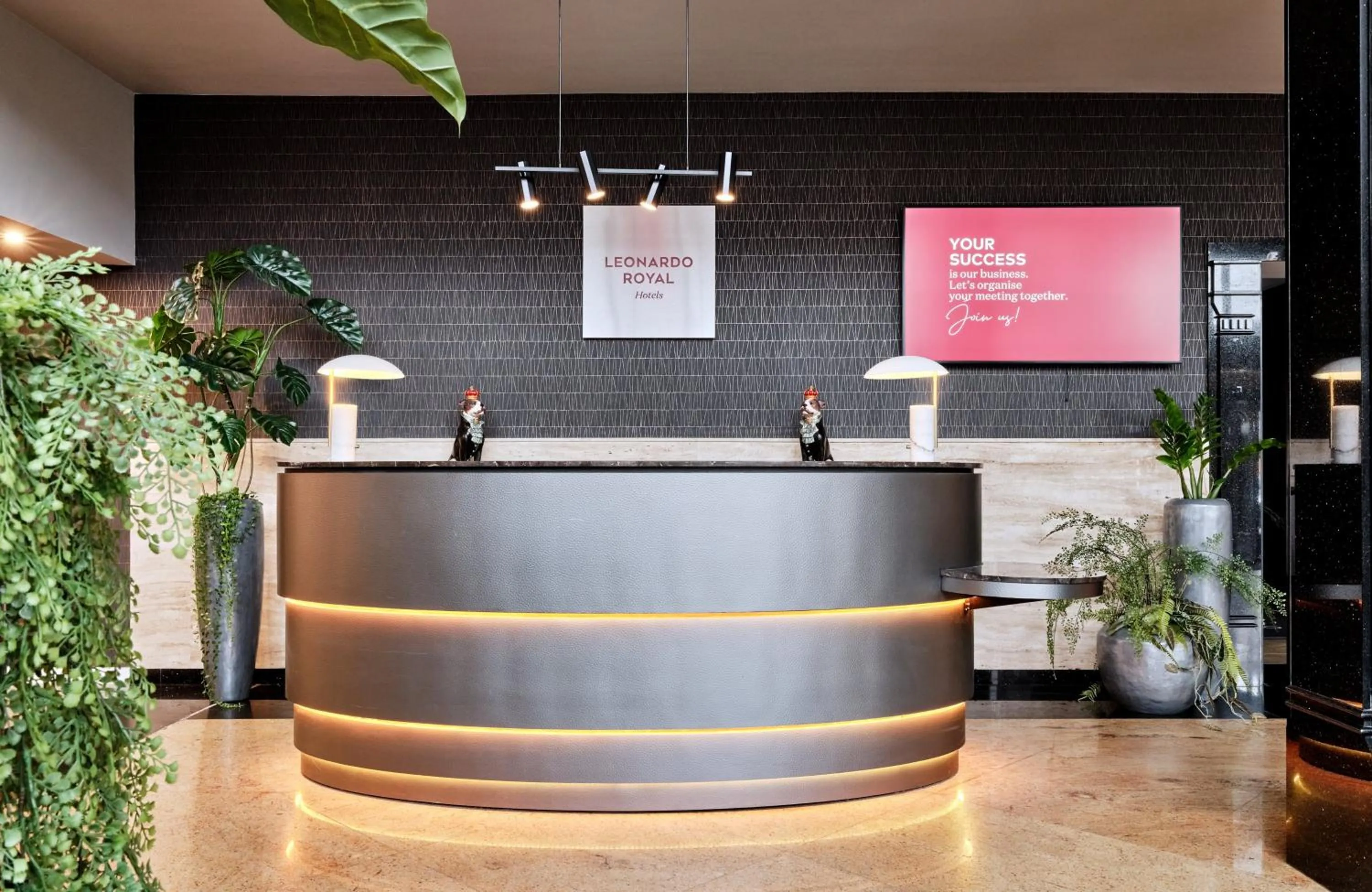 Lobby or reception in Leonardo Royal Hotel Warsaw