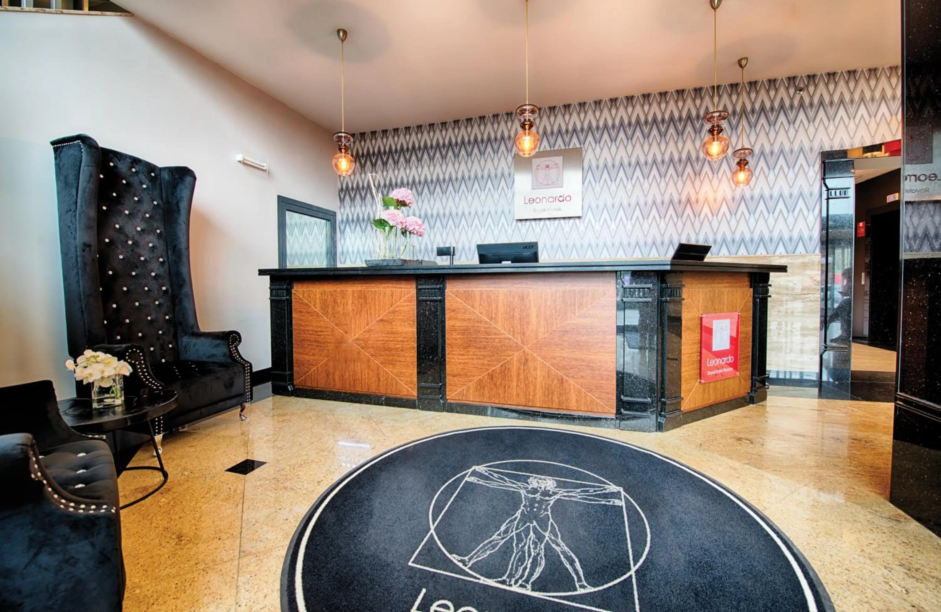 Lobby or reception in Leonardo Royal Hotel Warsaw