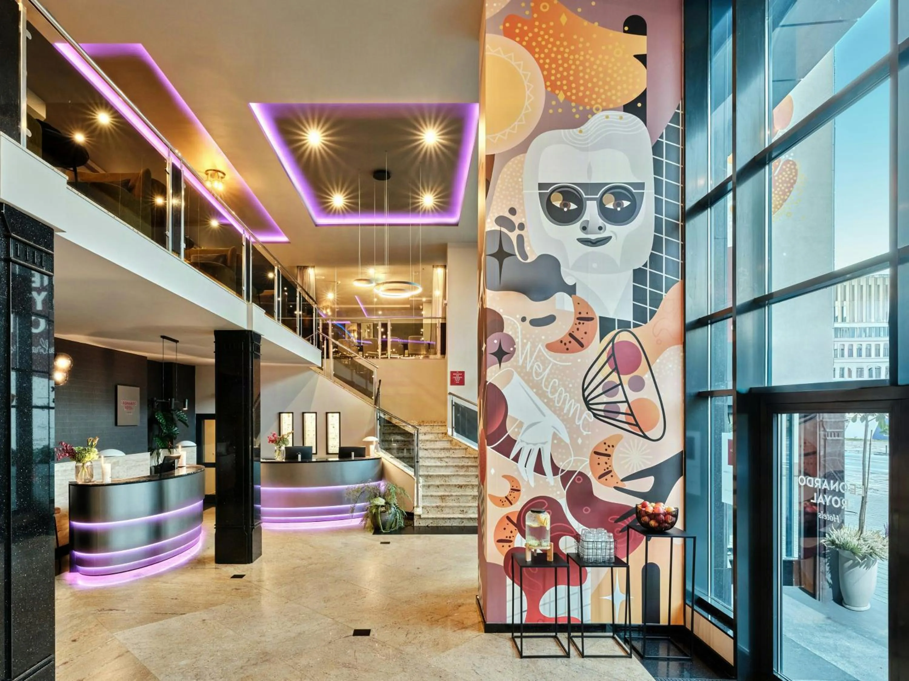 Lobby or reception in Leonardo Royal Hotel Warsaw