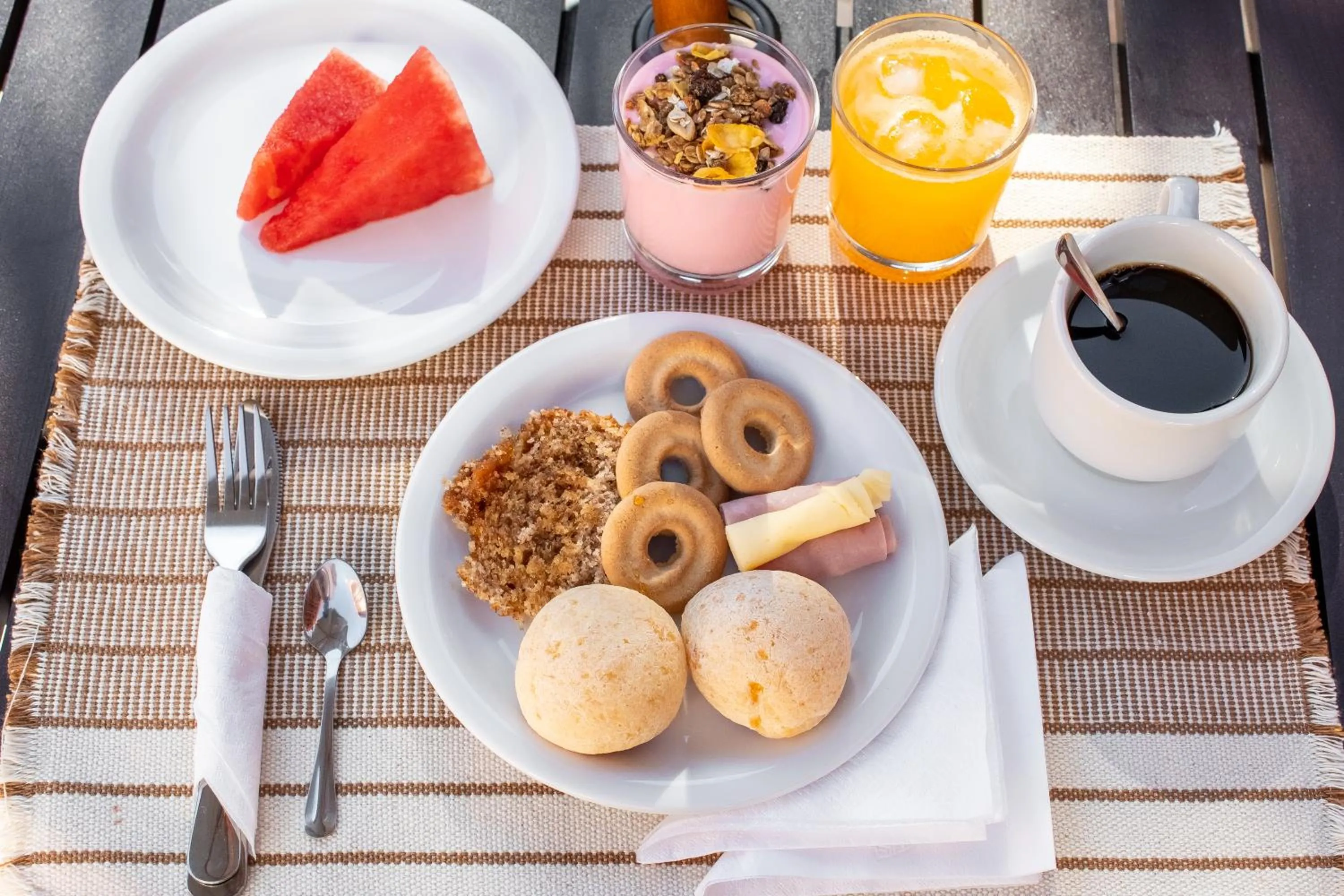 Breakfast in Escarpas Eco Village