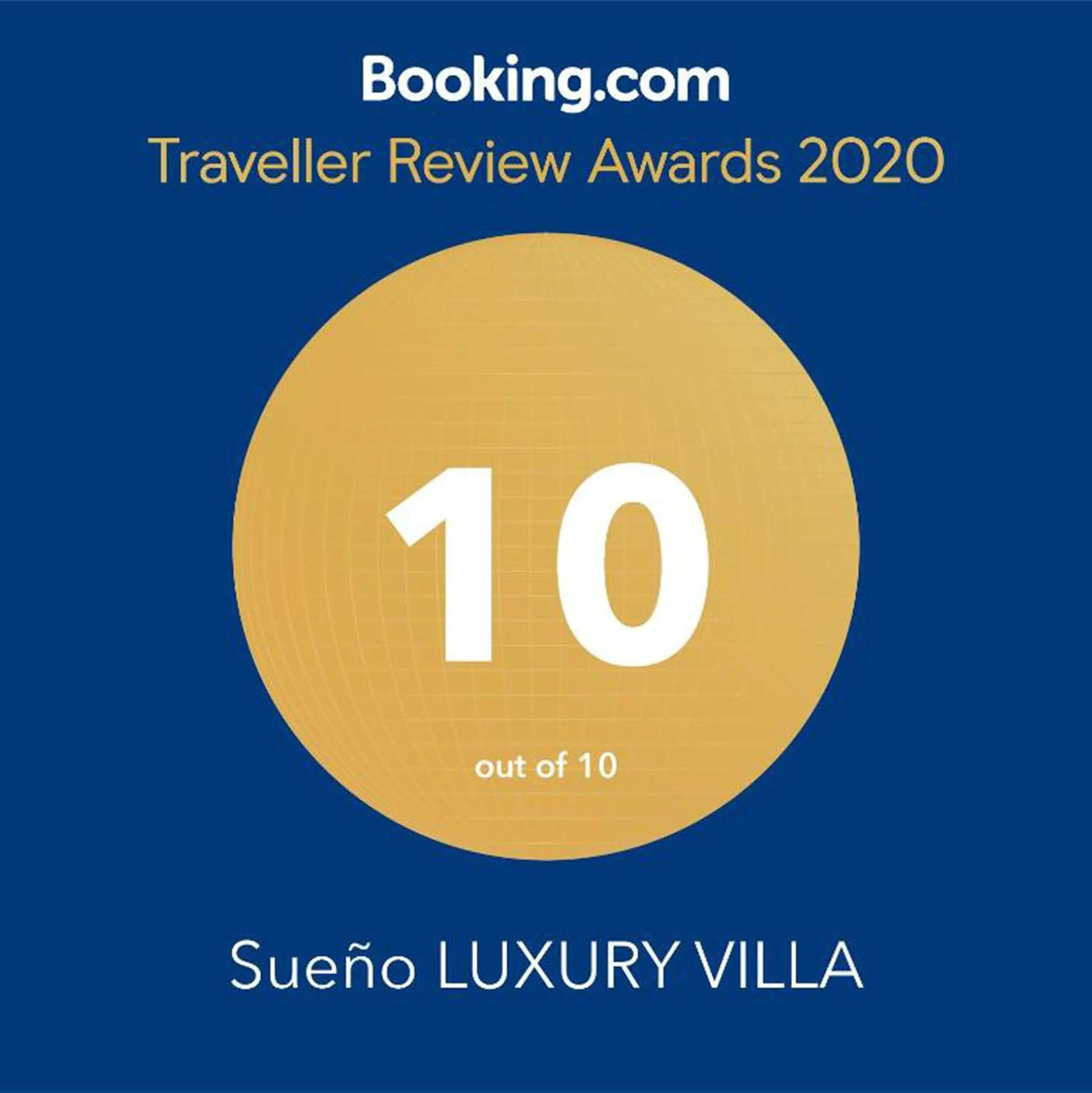 Certificate/Award in Sueño LUXURY VILLA, in Argasi 180 Iconic Sea View