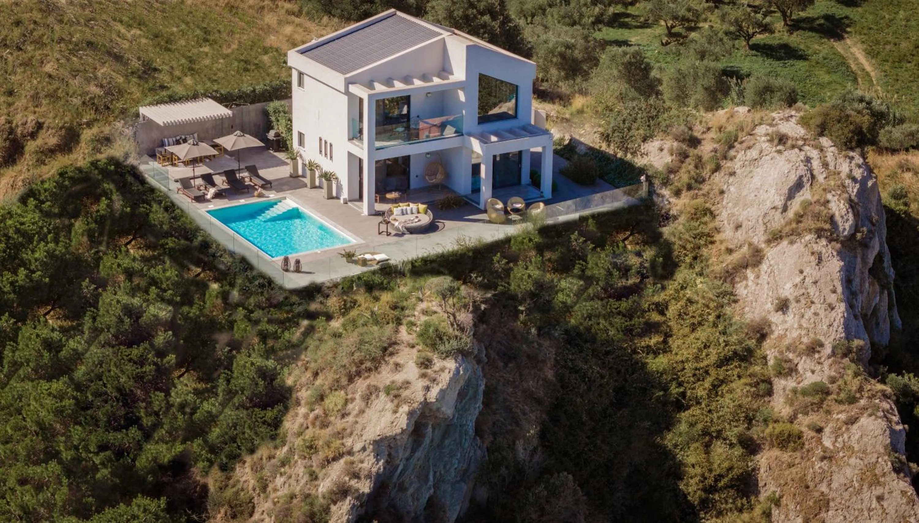 Property building in Sueño LUXURY VILLA, in Argasi 180 Iconic Sea View