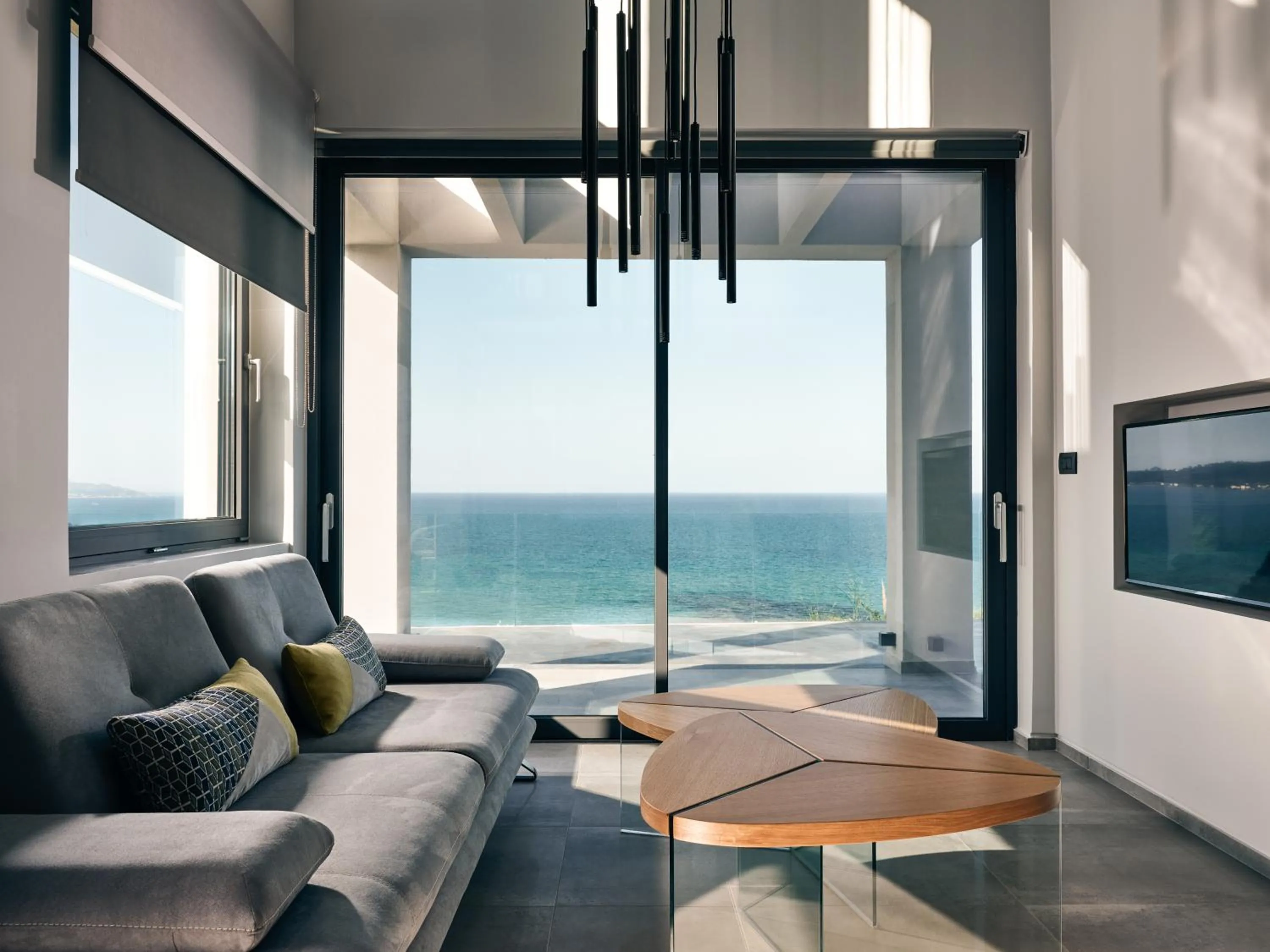 Natural landscape in Sueño LUXURY VILLA, in Argasi 180 Iconic Sea View