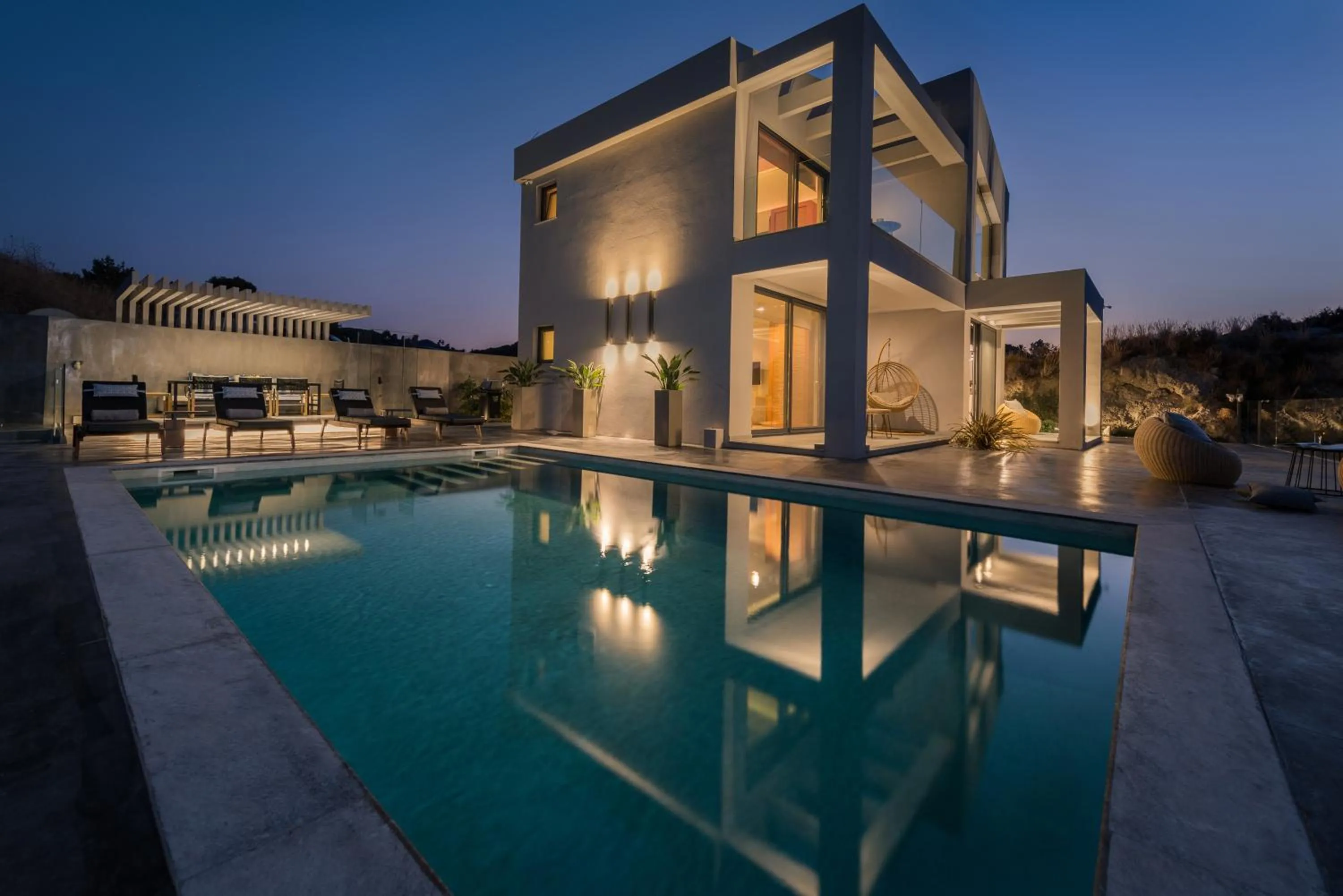 Property building in Sueño LUXURY VILLA, in Argasi 180 Iconic Sea View
