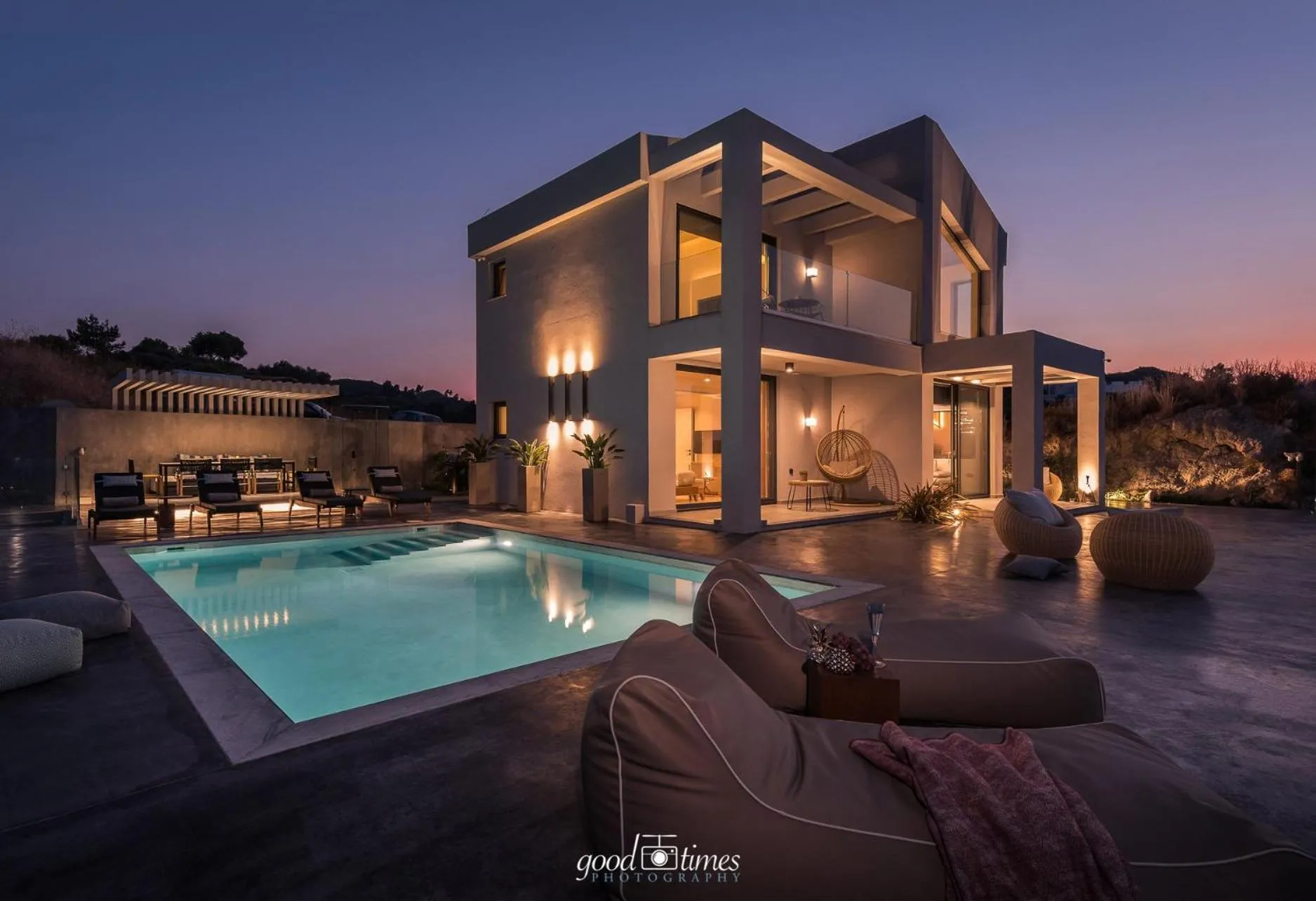Property building in Sueño LUXURY VILLA, in Argasi 180 Iconic Sea View