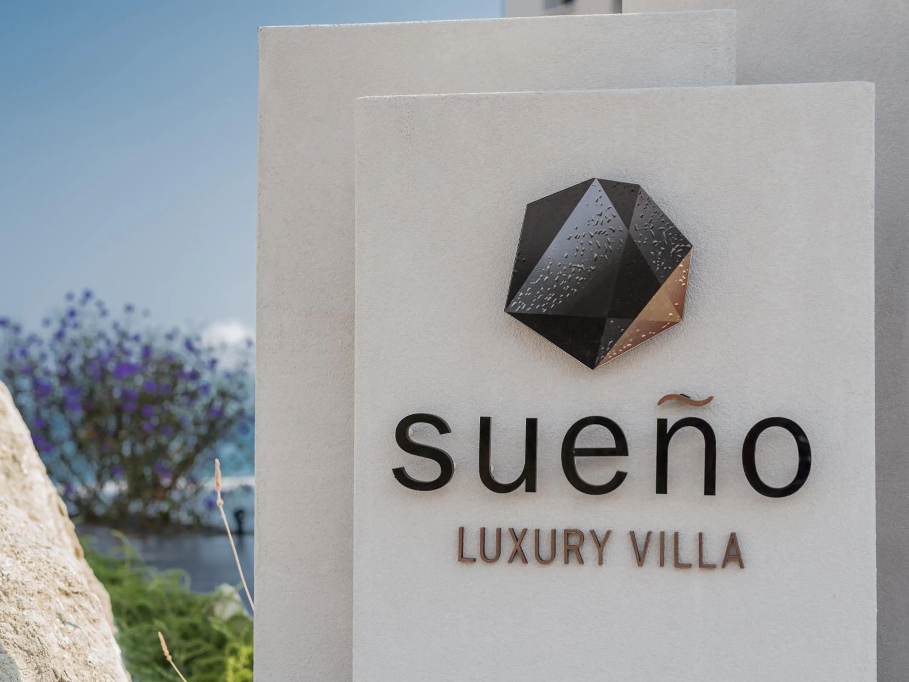 Property logo or sign in Sueño LUXURY VILLA, in Argasi 180 Iconic Sea View