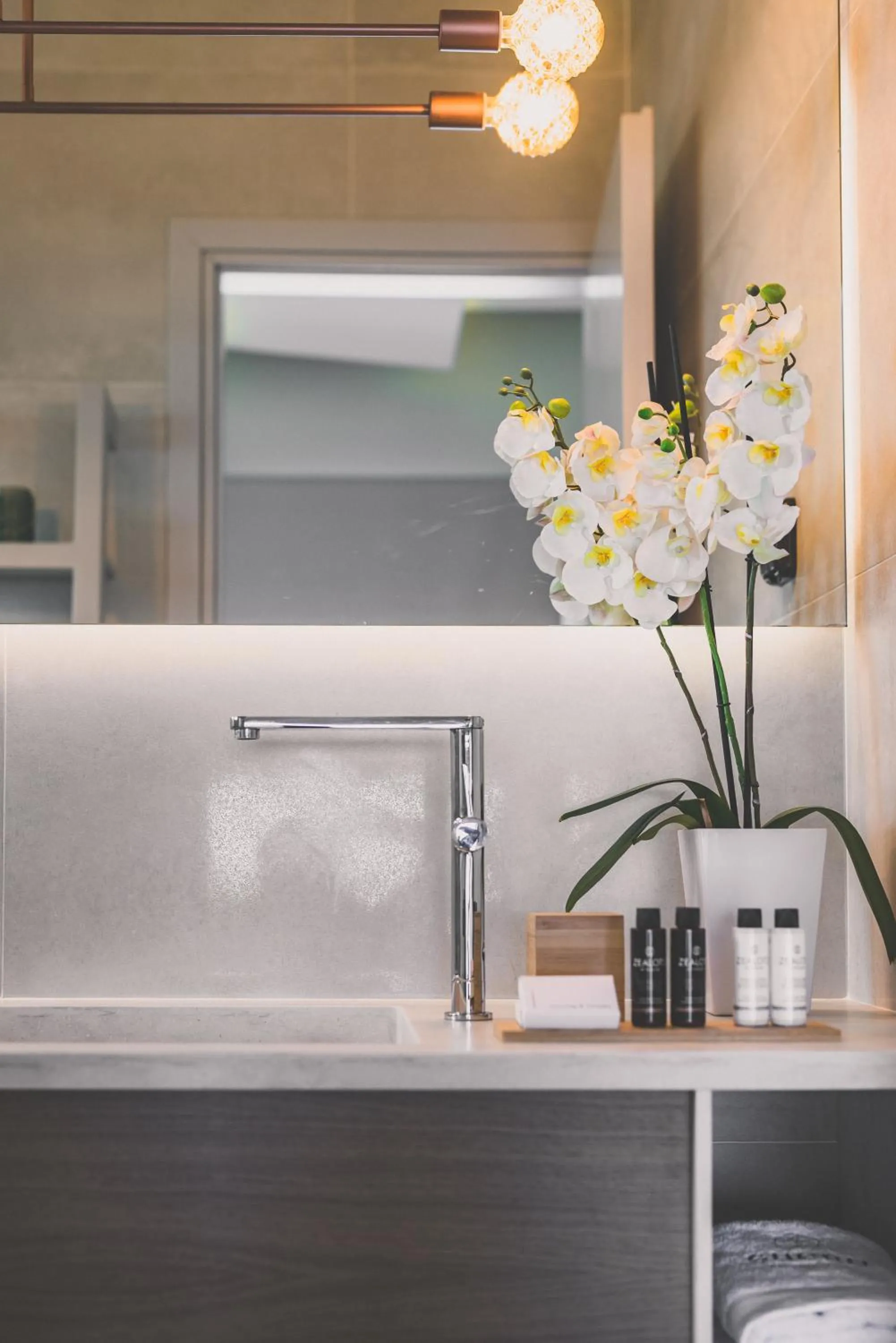 Bathroom in Sueño LUXURY VILLA, in Argasi 180 Iconic Sea View