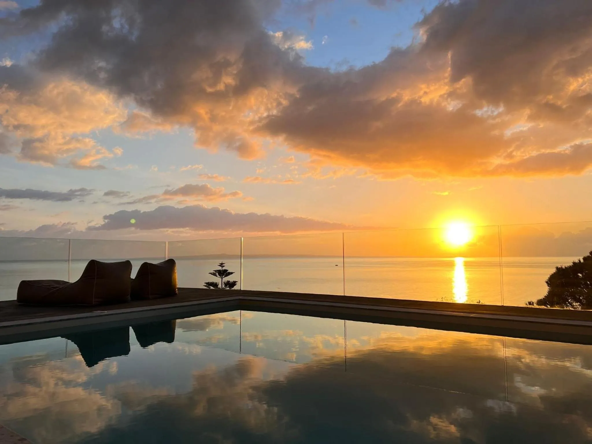 Day in Sueño LUXURY VILLA, in Argasi 180 Iconic Sea View