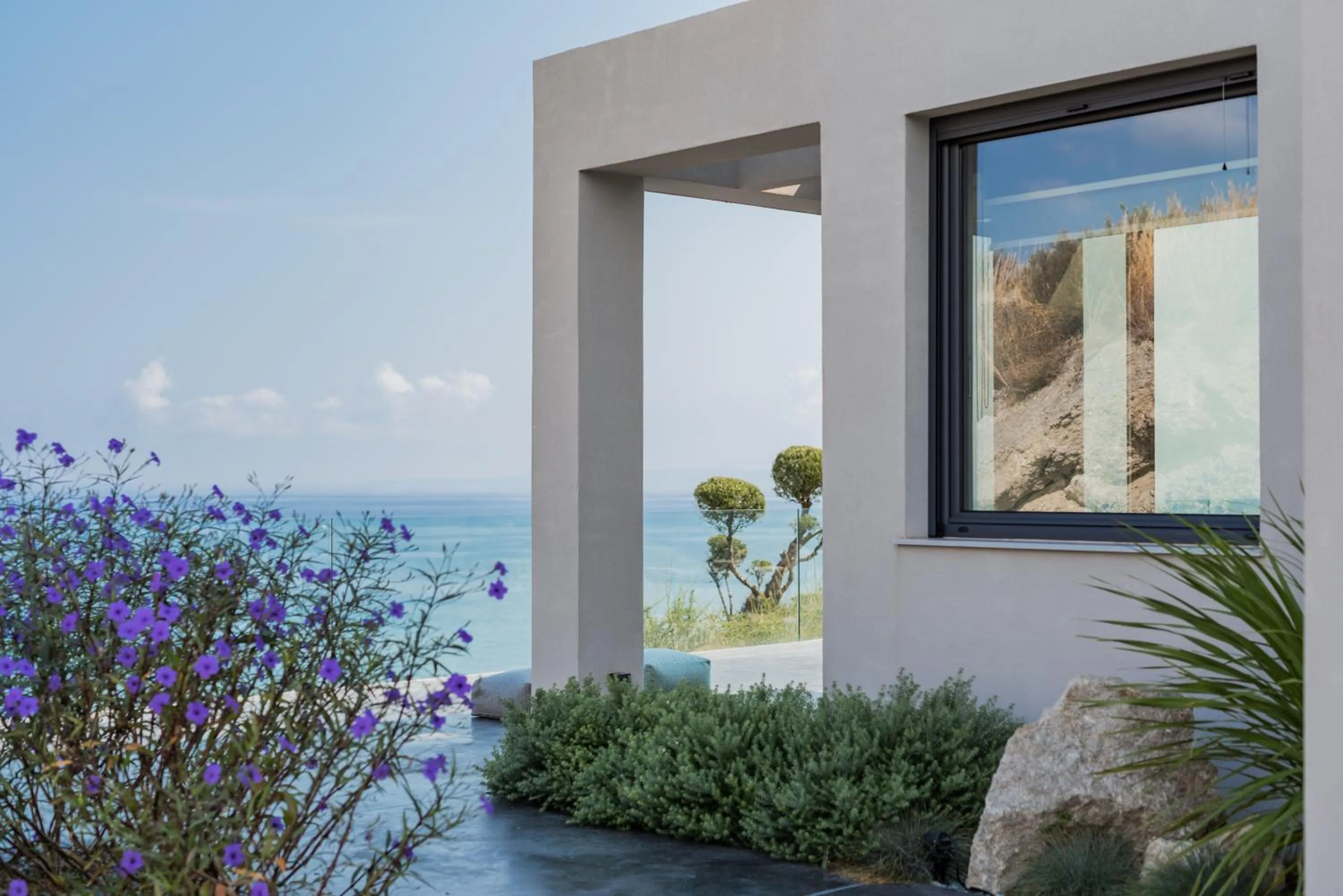 Property building in Sueño LUXURY VILLA, in Argasi 180 Iconic Sea View