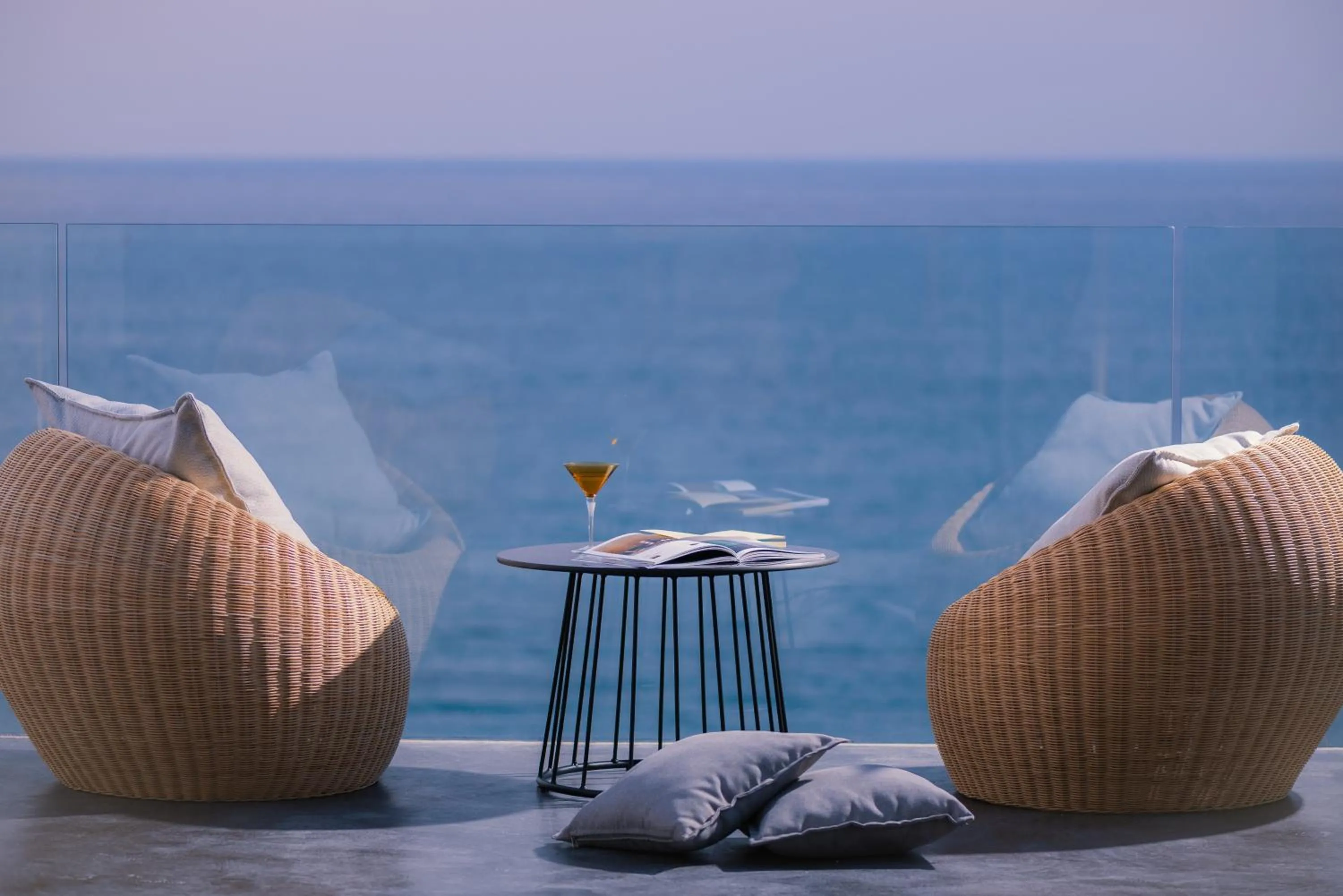 Sea view in Sueño LUXURY VILLA, in Argasi 180 Iconic Sea View