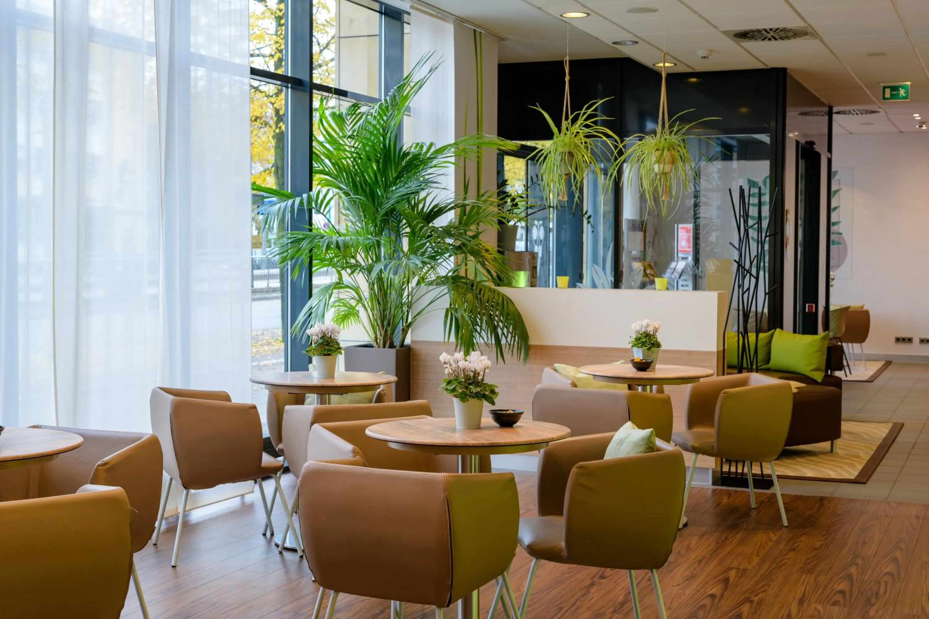 Seating area in ibis Heilbronn City