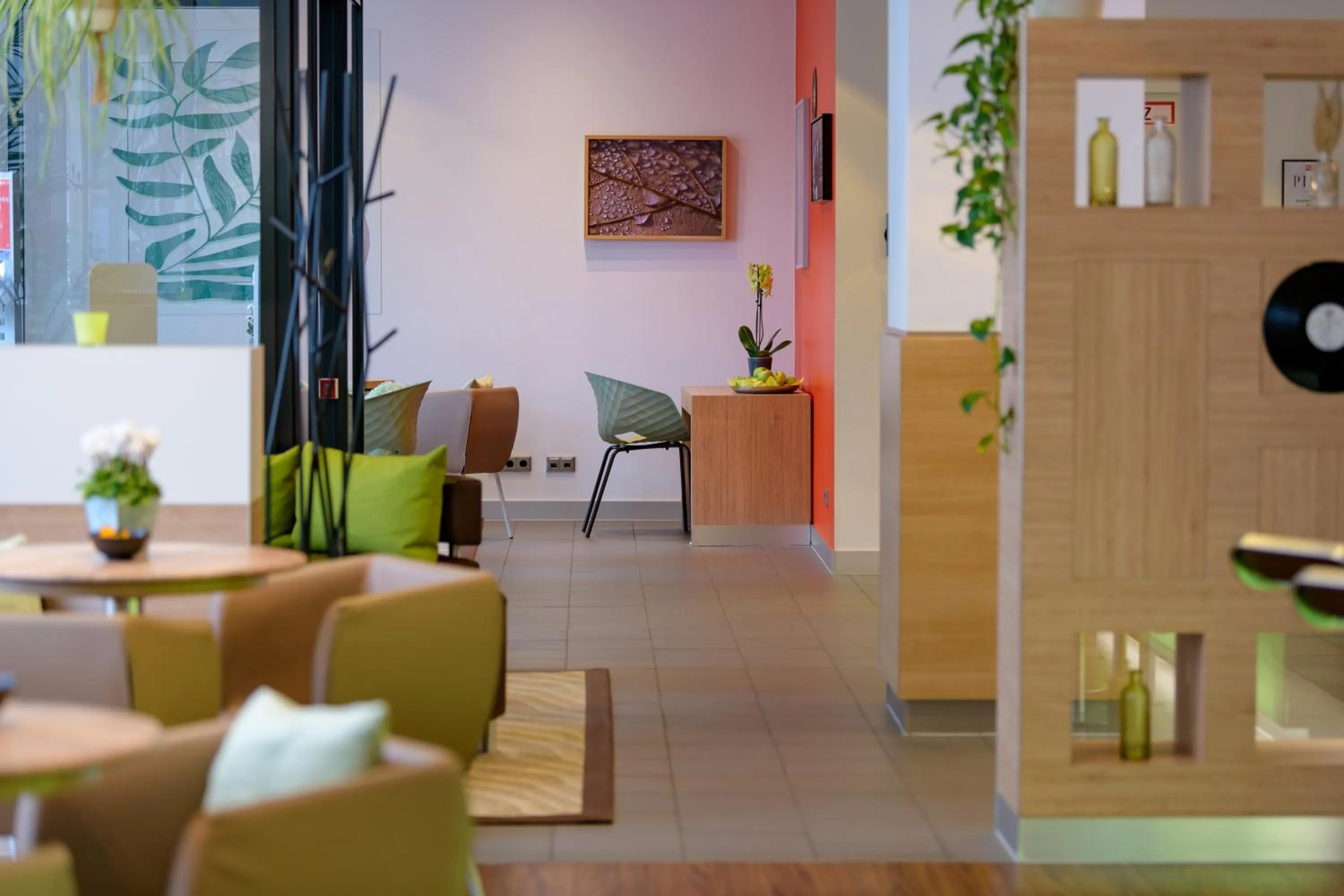 Seating area in ibis Heilbronn City