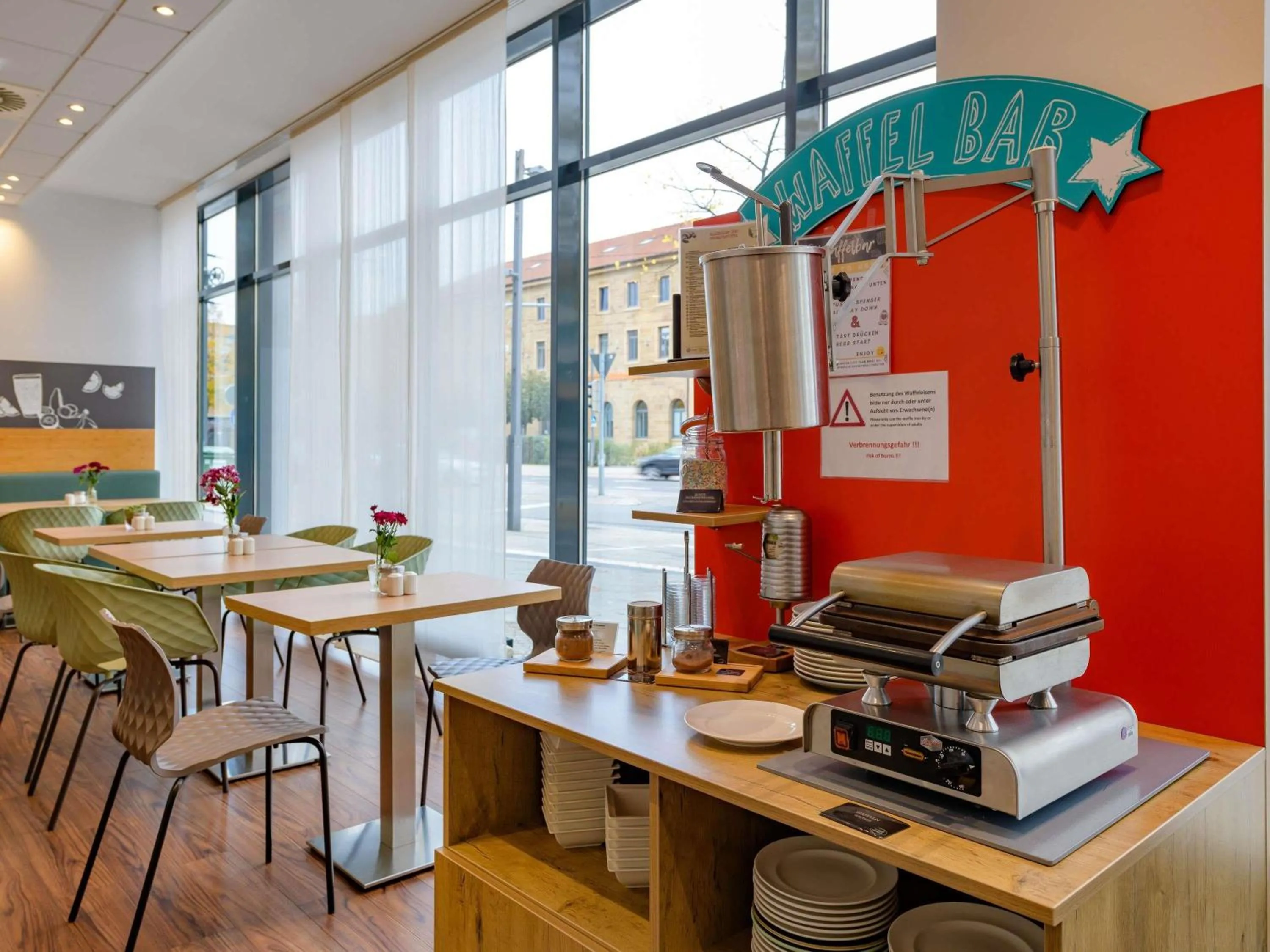 Restaurant/places to eat in ibis Heilbronn City