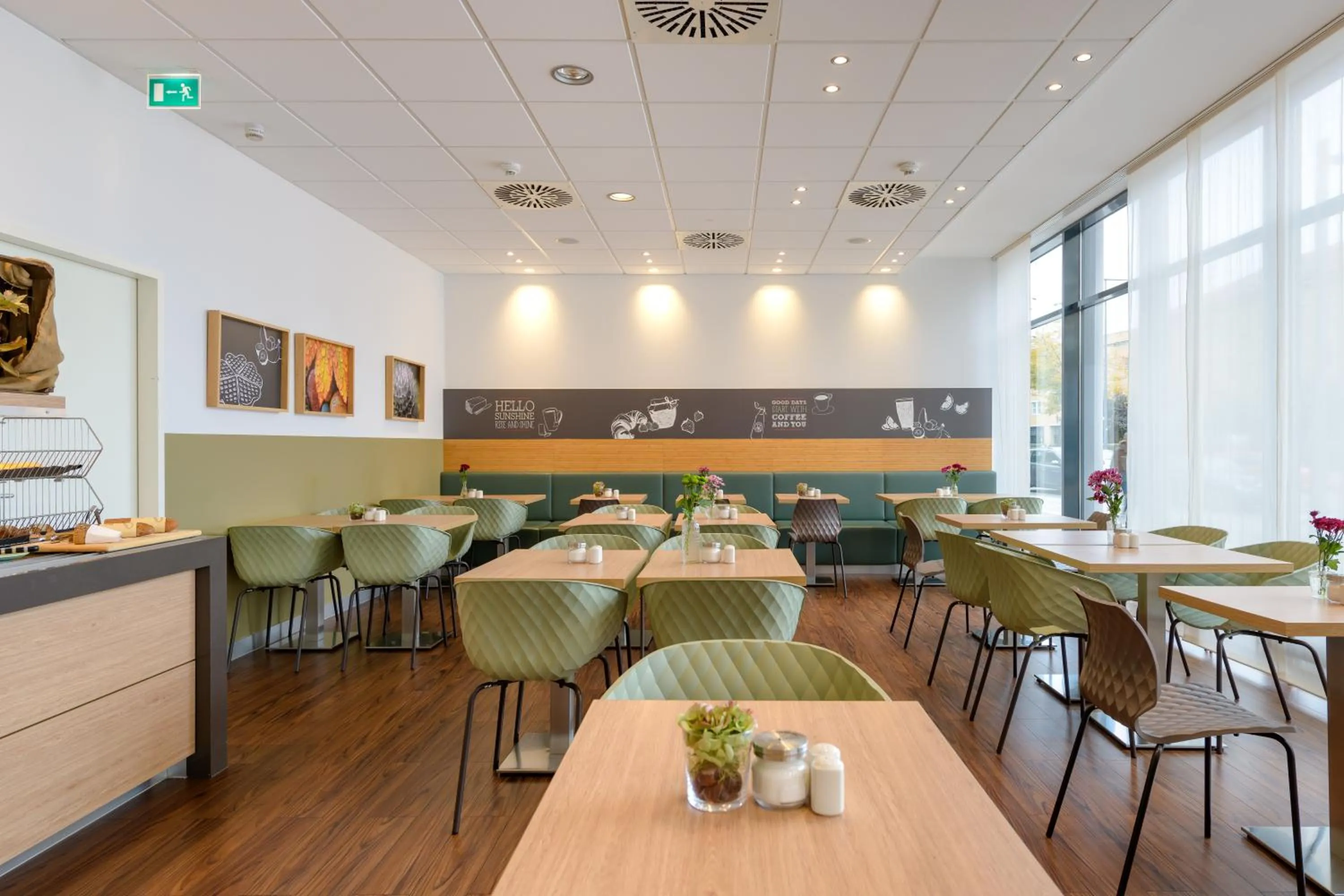 Seating area in ibis Heilbronn City